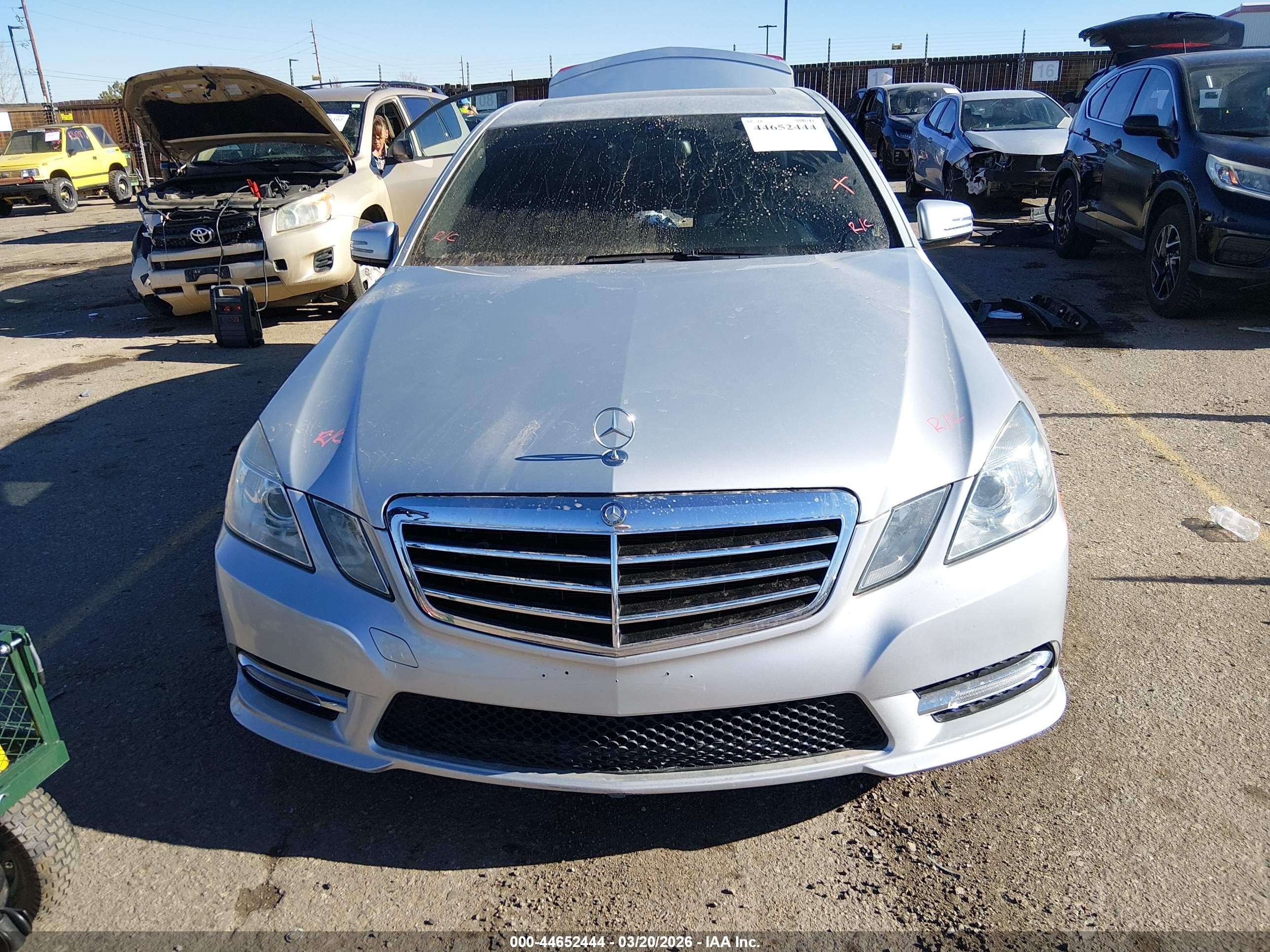 2013 Mercedes-benz E 350 4matic Silver vin: WDDHF8JB5DA766778