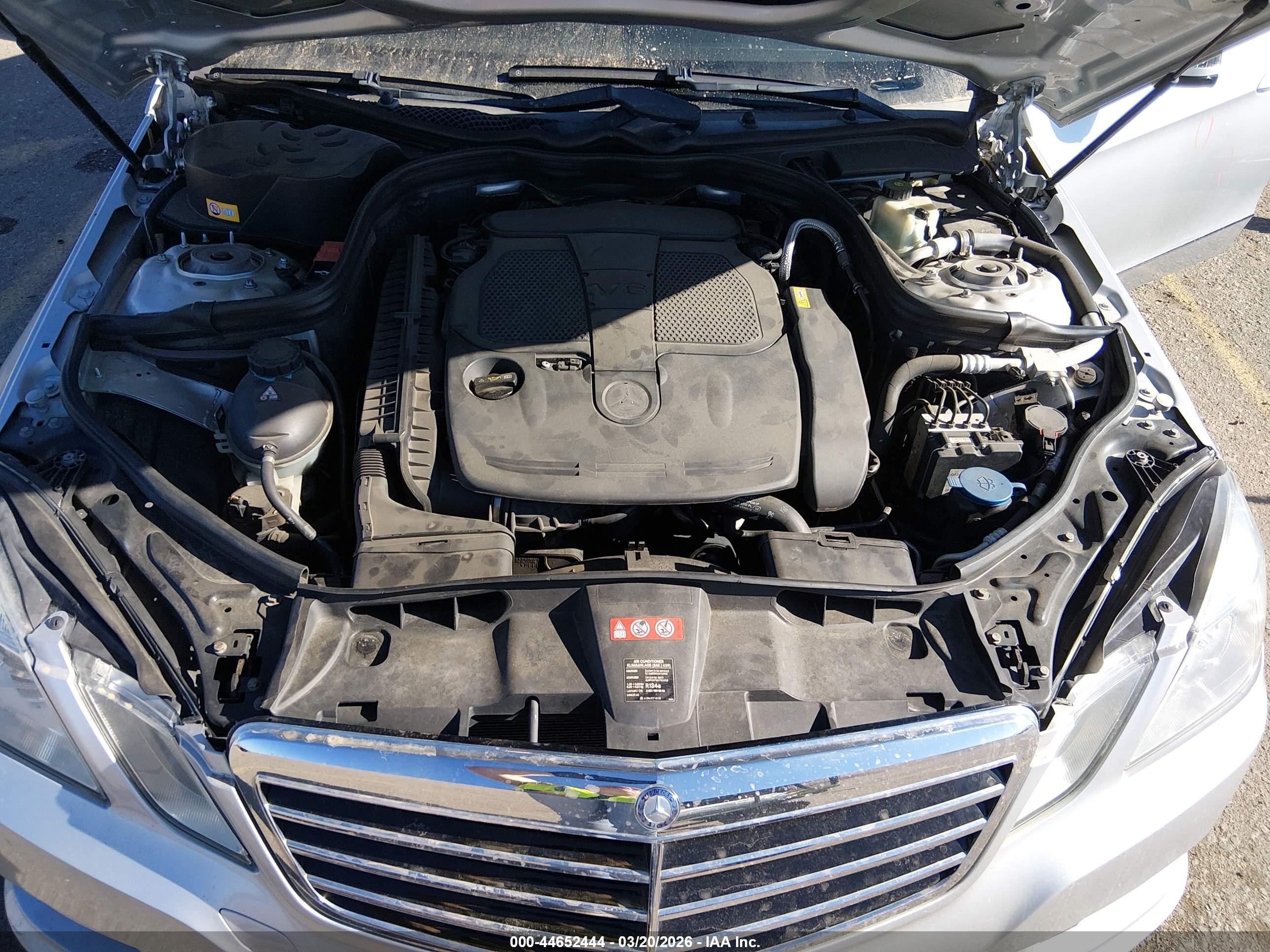 2013 Mercedes-benz E 350 4matic Silver vin: WDDHF8JB5DA766778