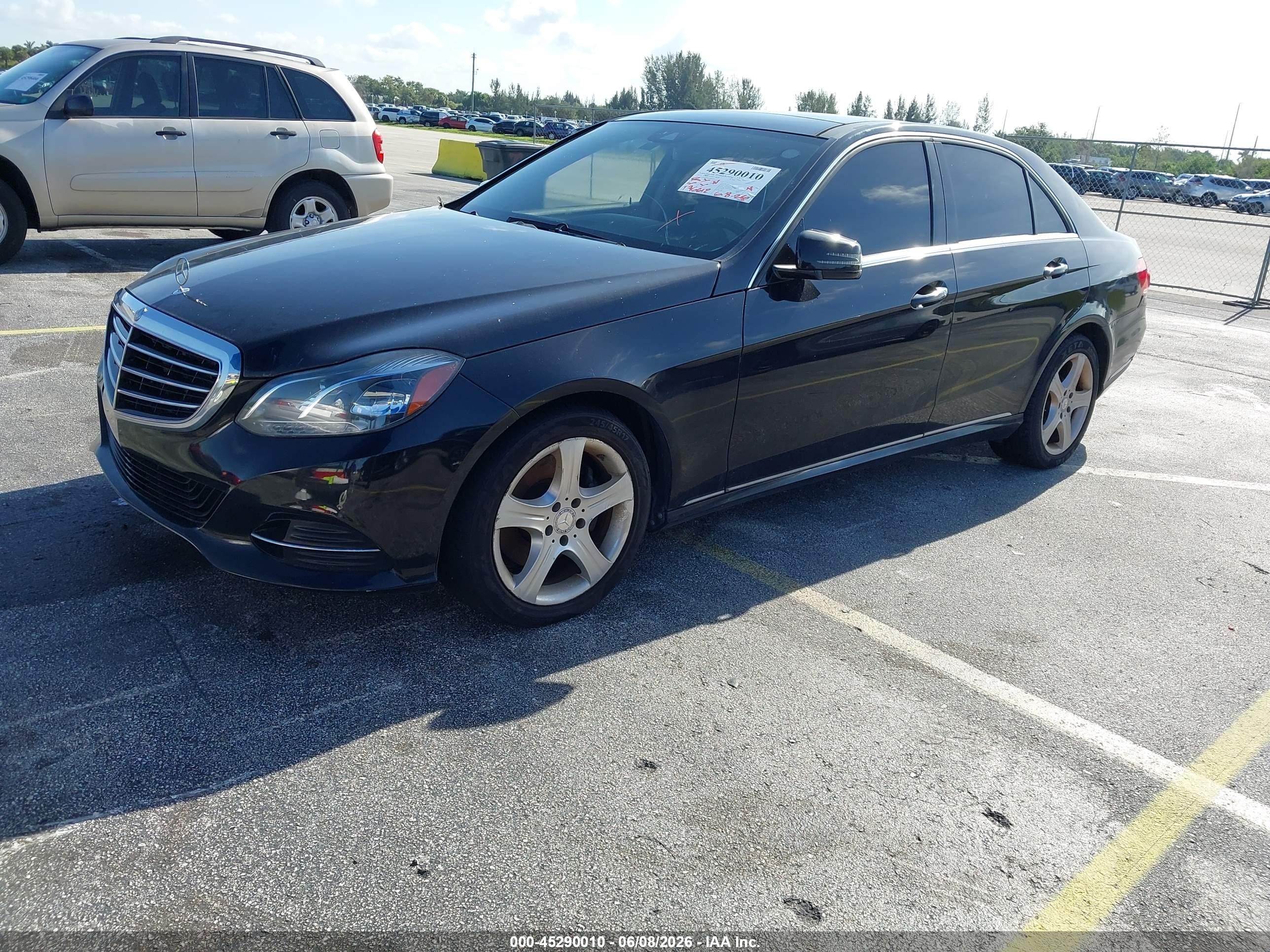 2014 Mercedes-benz E 350 4matic Black vin: WDDHF8JB5EA830349