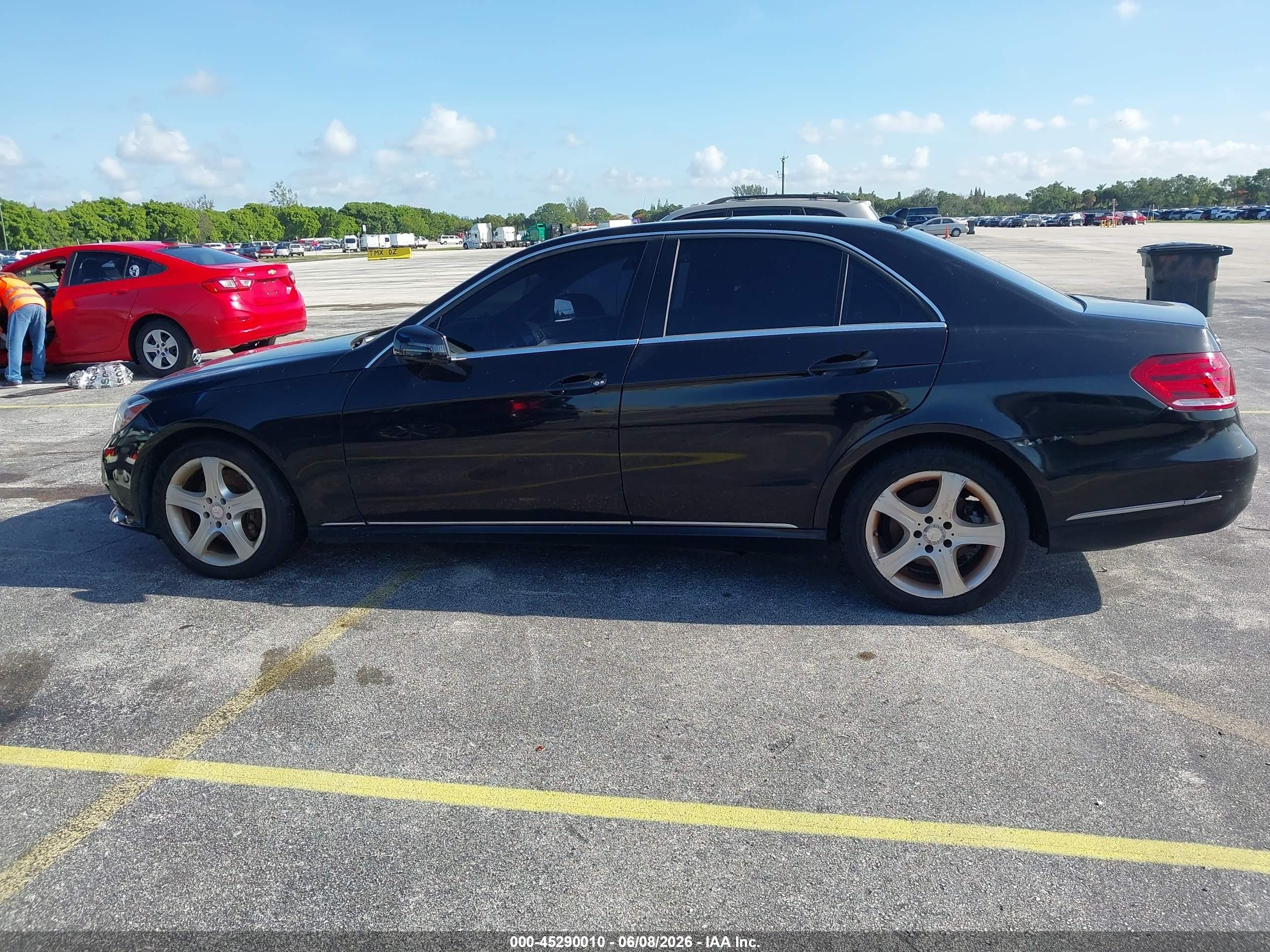 2014 Mercedes-benz E 350 4matic Black vin: WDDHF8JB5EA830349