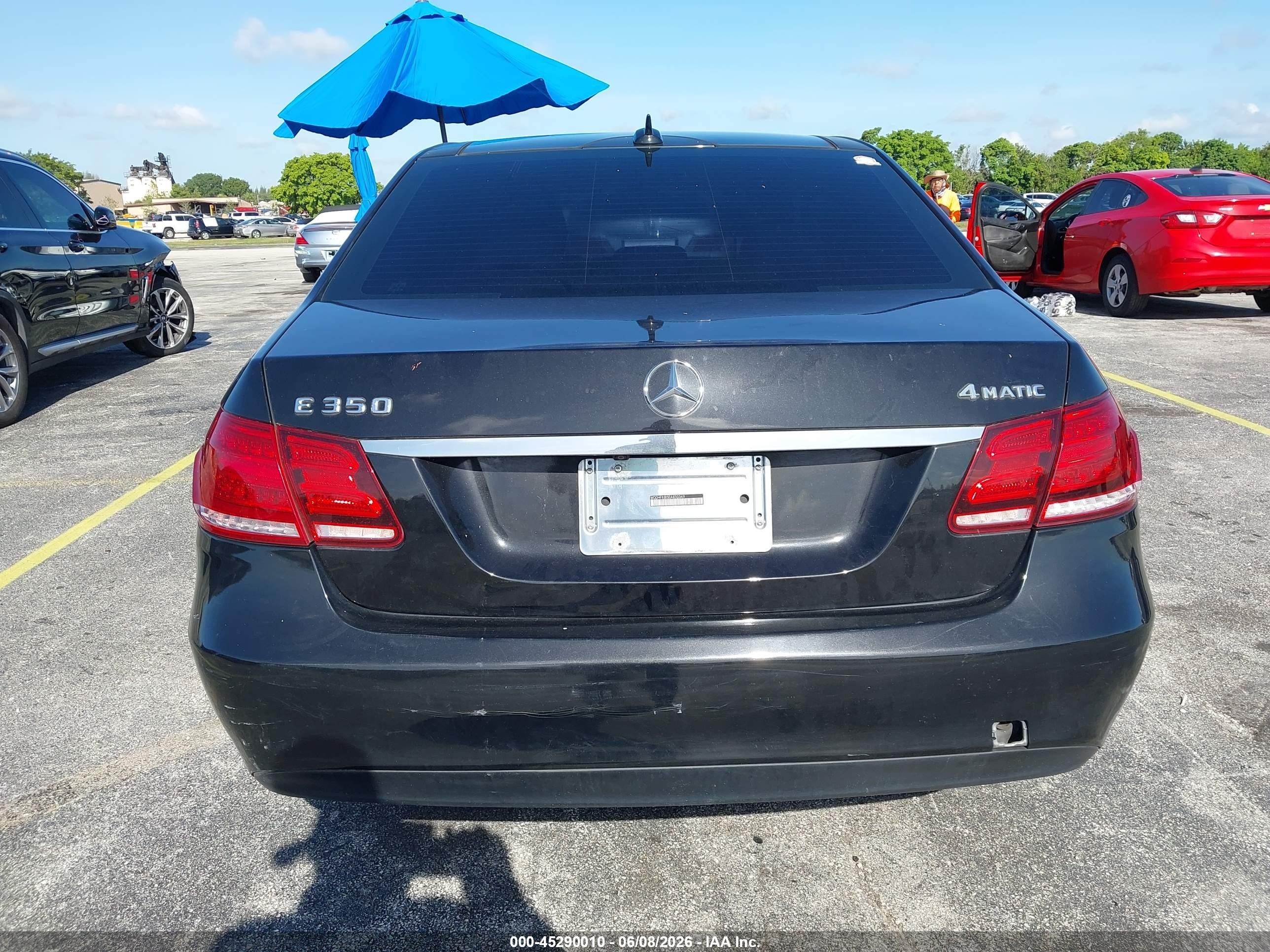 2014 Mercedes-benz E 350 4matic Black vin: WDDHF8JB5EA830349