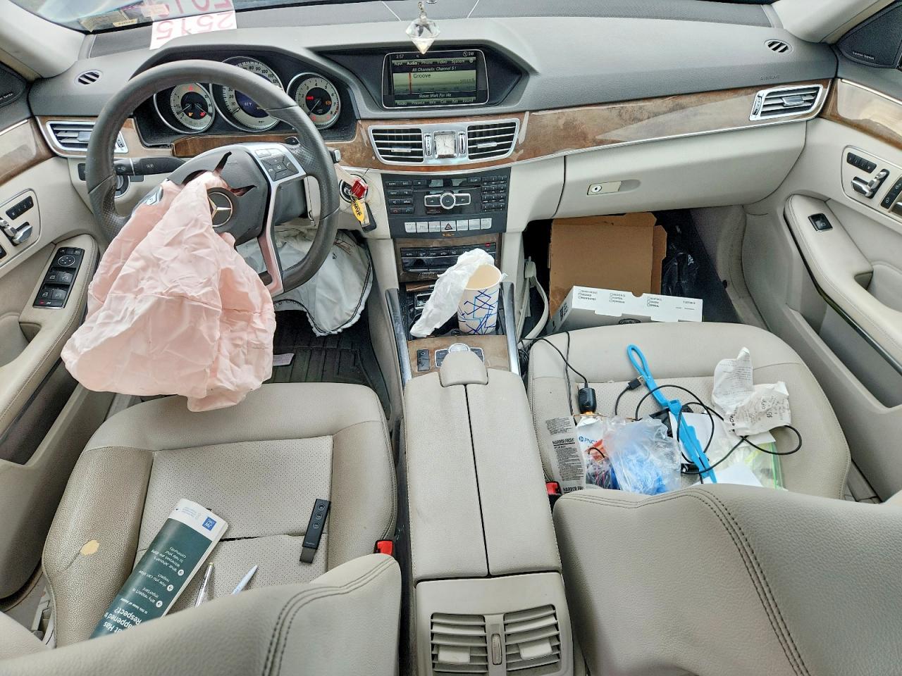 2014 Mercedes-benz E 350 4matic Silver vin: WDDHF8JB5EA837284