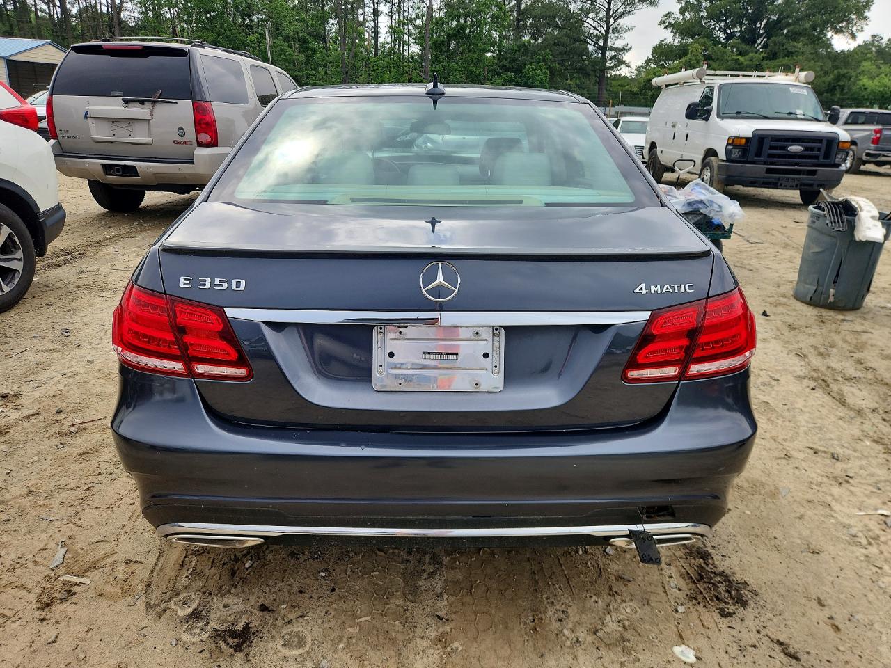 2014 Mercedes-benz E 350 4matic Silver vin: WDDHF8JB5EA837284
