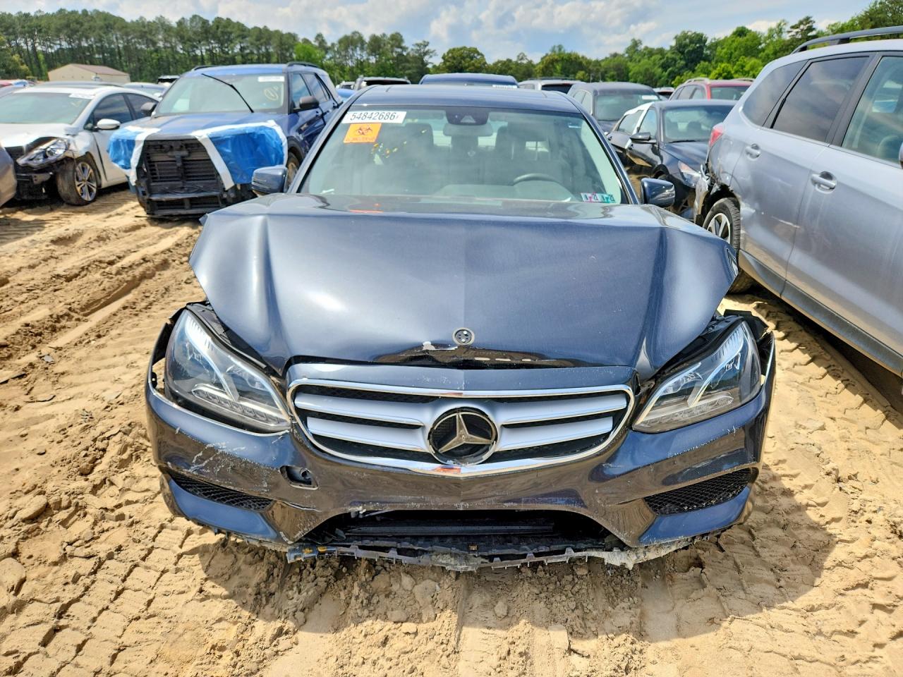 2014 Mercedes-benz E 350 4matic Silver vin: WDDHF8JB5EA837284