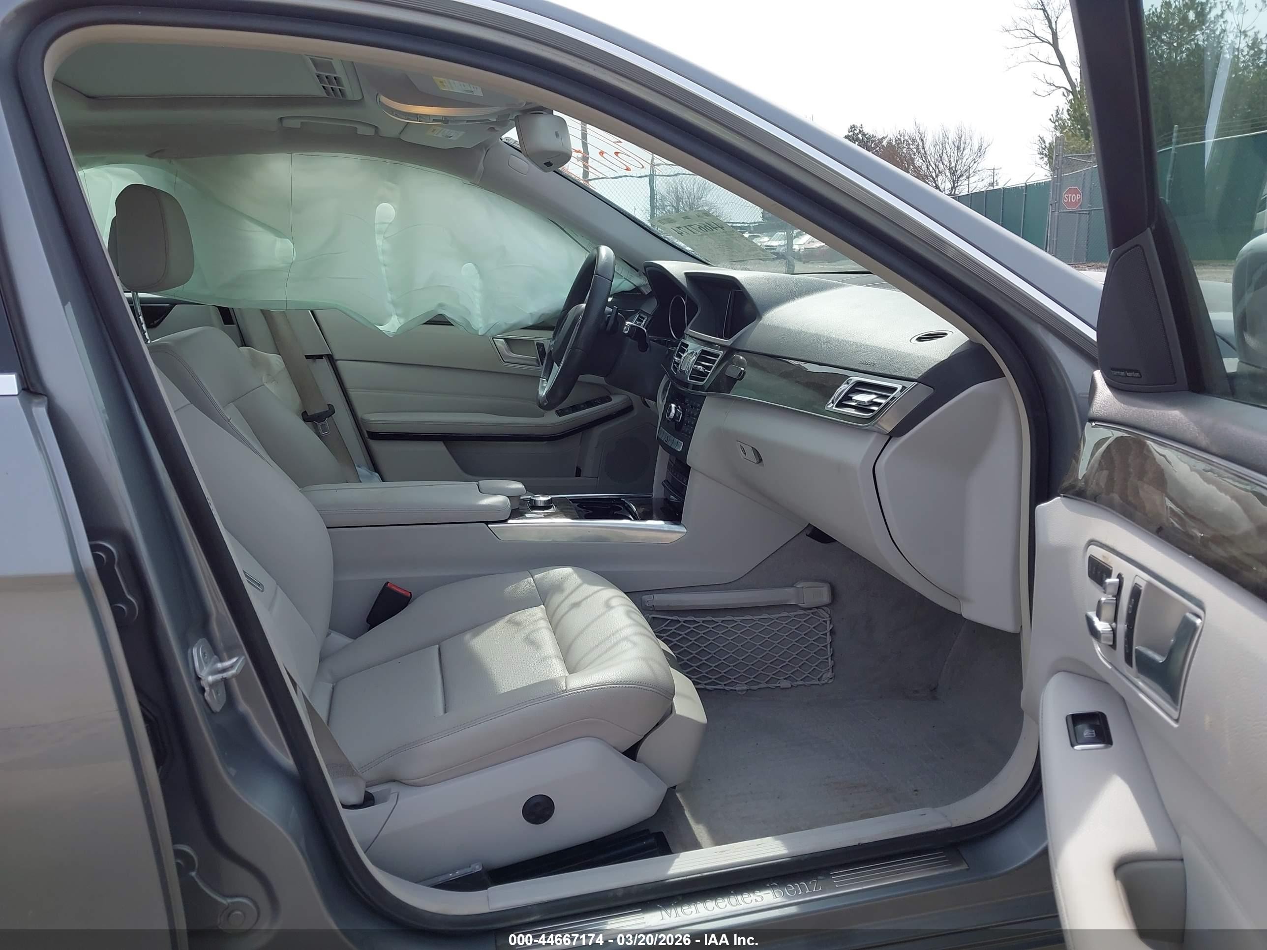 2014 Mercedes-benz E 350 4matic Silver vin: WDDHF8JB5EA843408