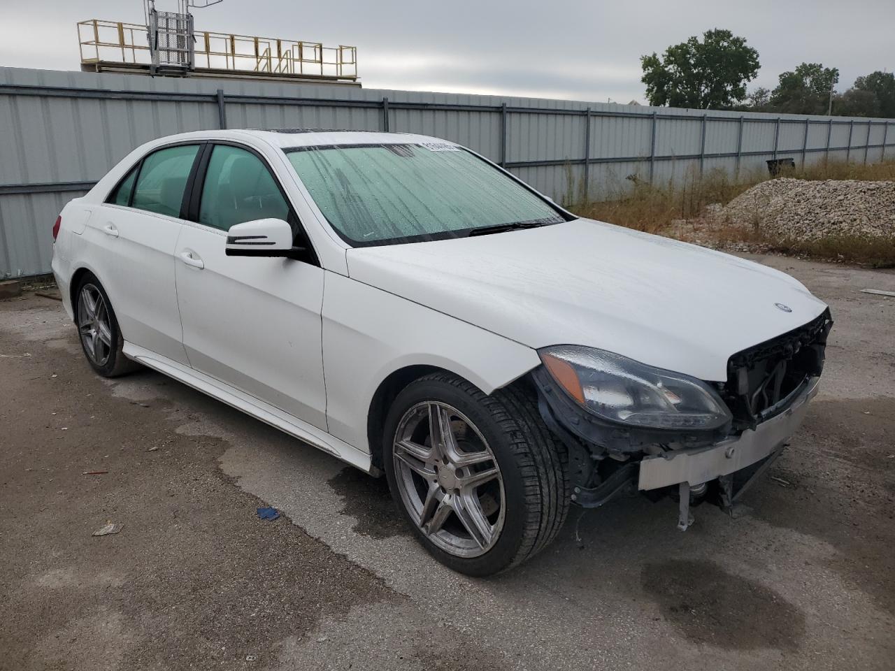 2014 Mercedes-benz E 350 4matic White vin: WDDHF8JB5EA886100