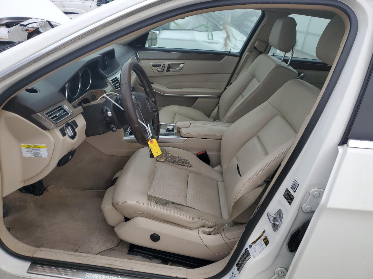 2014 Mercedes-benz E 350 4matic White vin: WDDHF8JB5EA886100