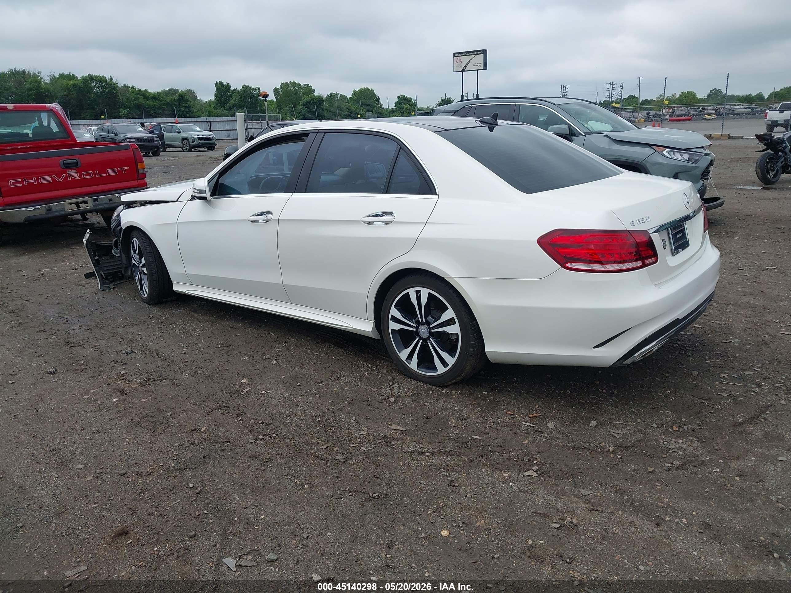 2014 Mercedes-benz E 350 4matic Белый vin: WDDHF8JB5EA902067