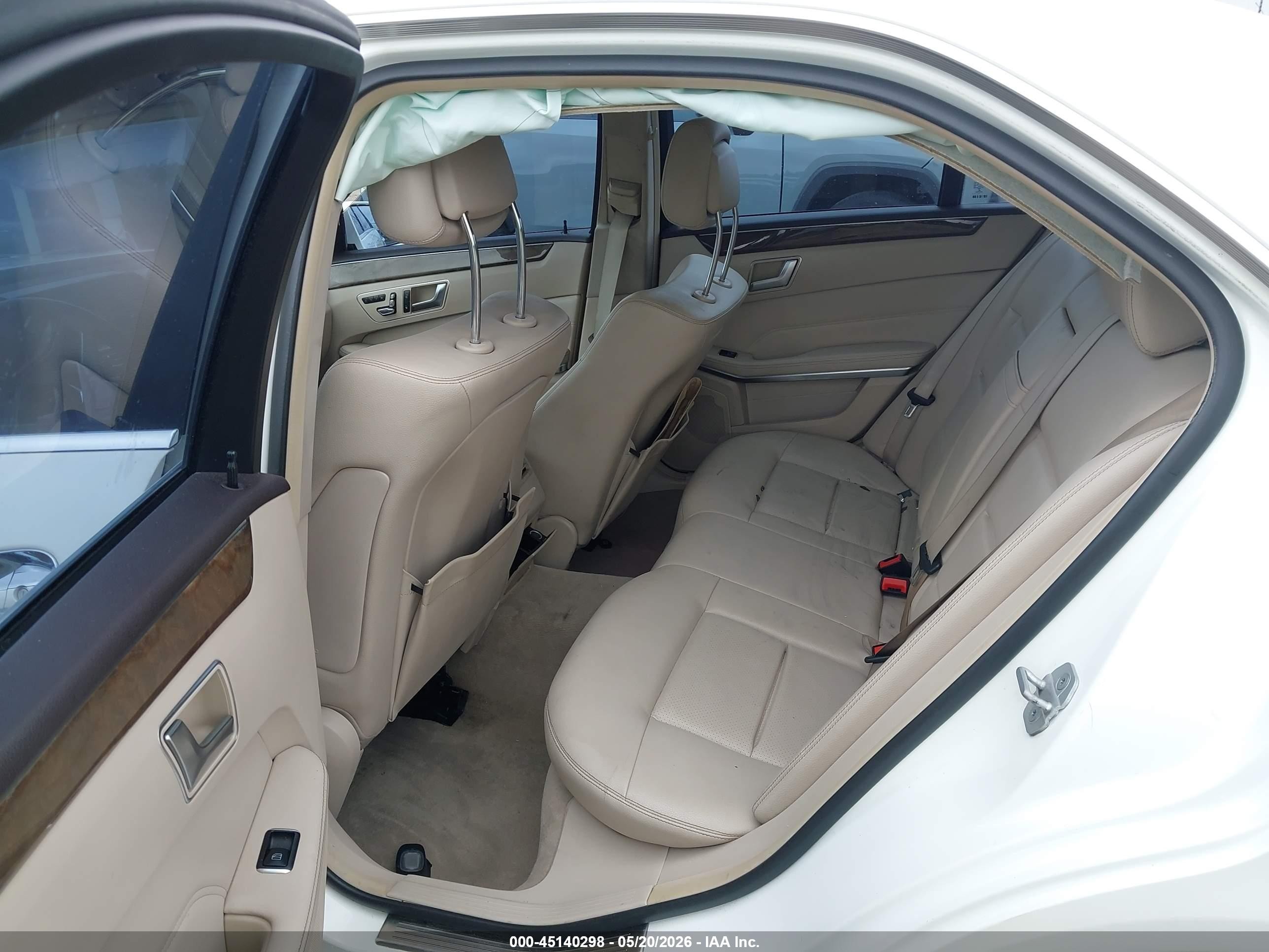 2014 Mercedes-benz E 350 4matic Белый vin: WDDHF8JB5EA902067