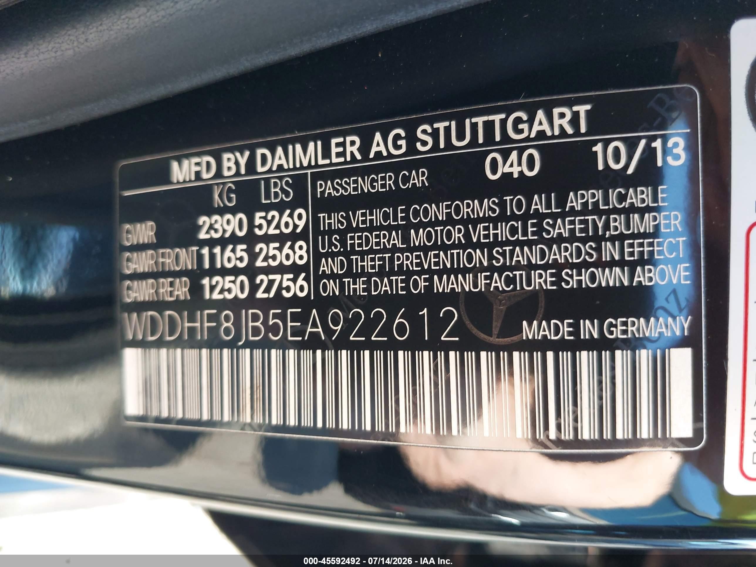 2014 Mercedes-benz E 350 4matic Black vin: WDDHF8JB5EA922612