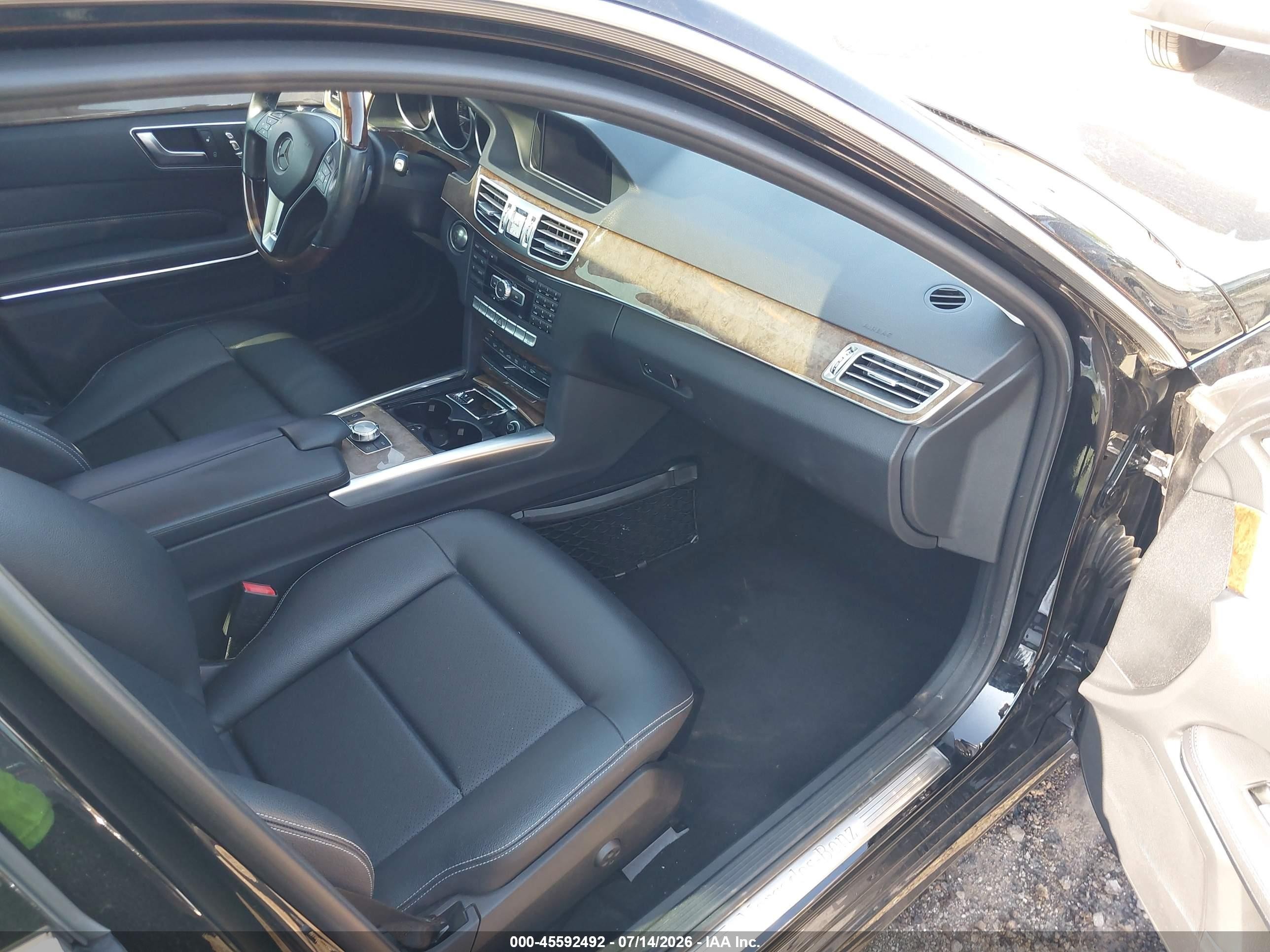 2014 Mercedes-benz E 350 4matic Black vin: WDDHF8JB5EA922612