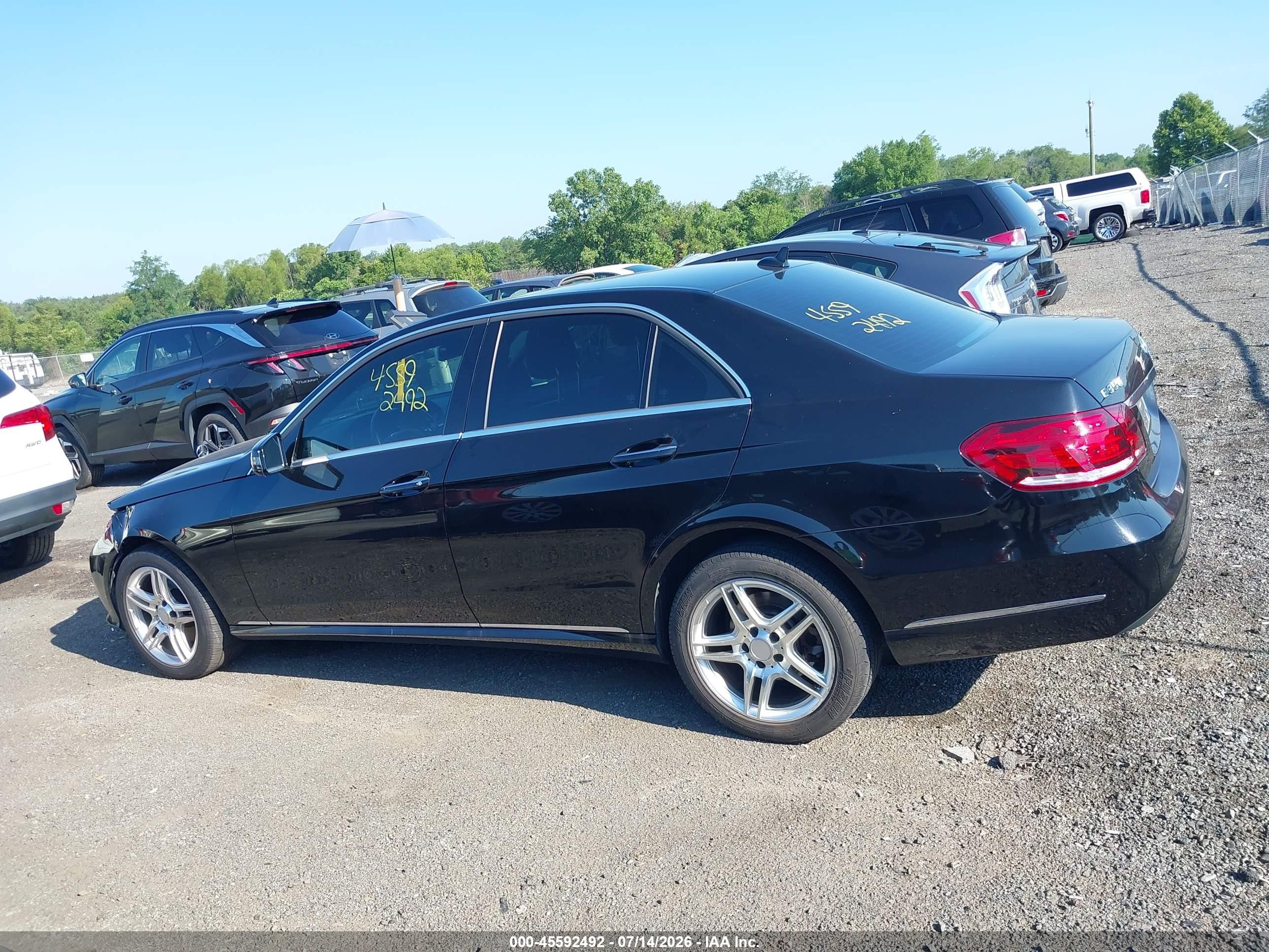 2014 Mercedes-benz E 350 4matic Black vin: WDDHF8JB5EA922612