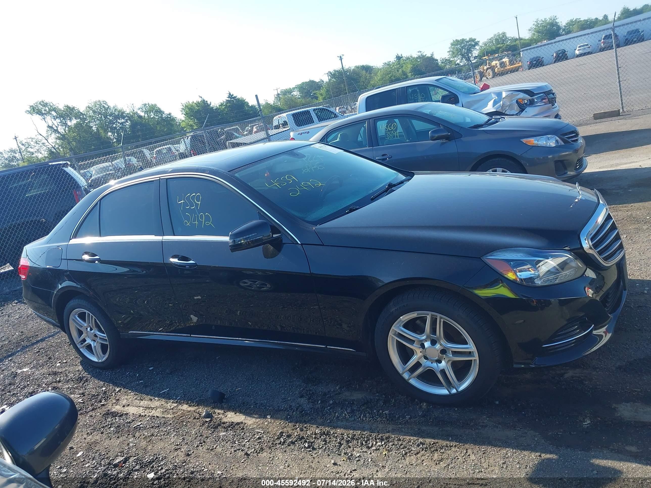 2014 Mercedes-benz E 350 4matic Black vin: WDDHF8JB5EA922612