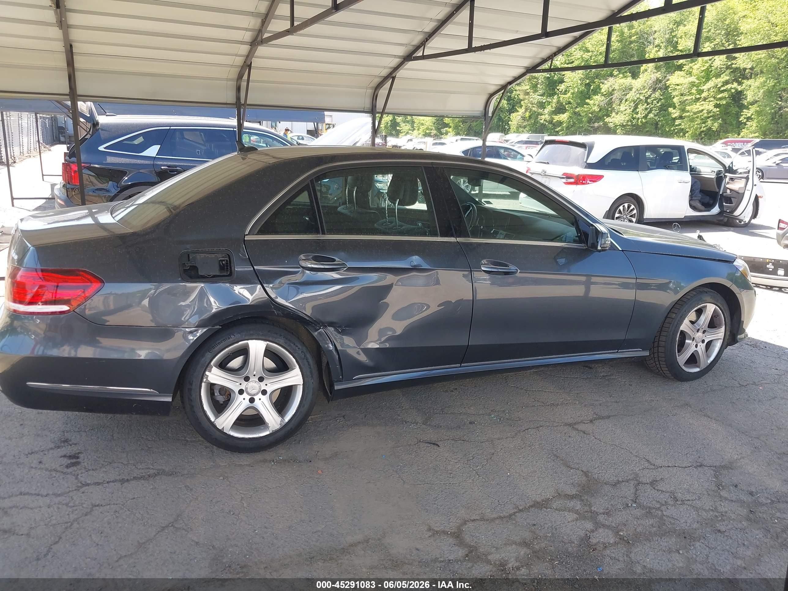 2014 Mercedes-benz E 350 4matic Серый vin: WDDHF8JB5EA977917