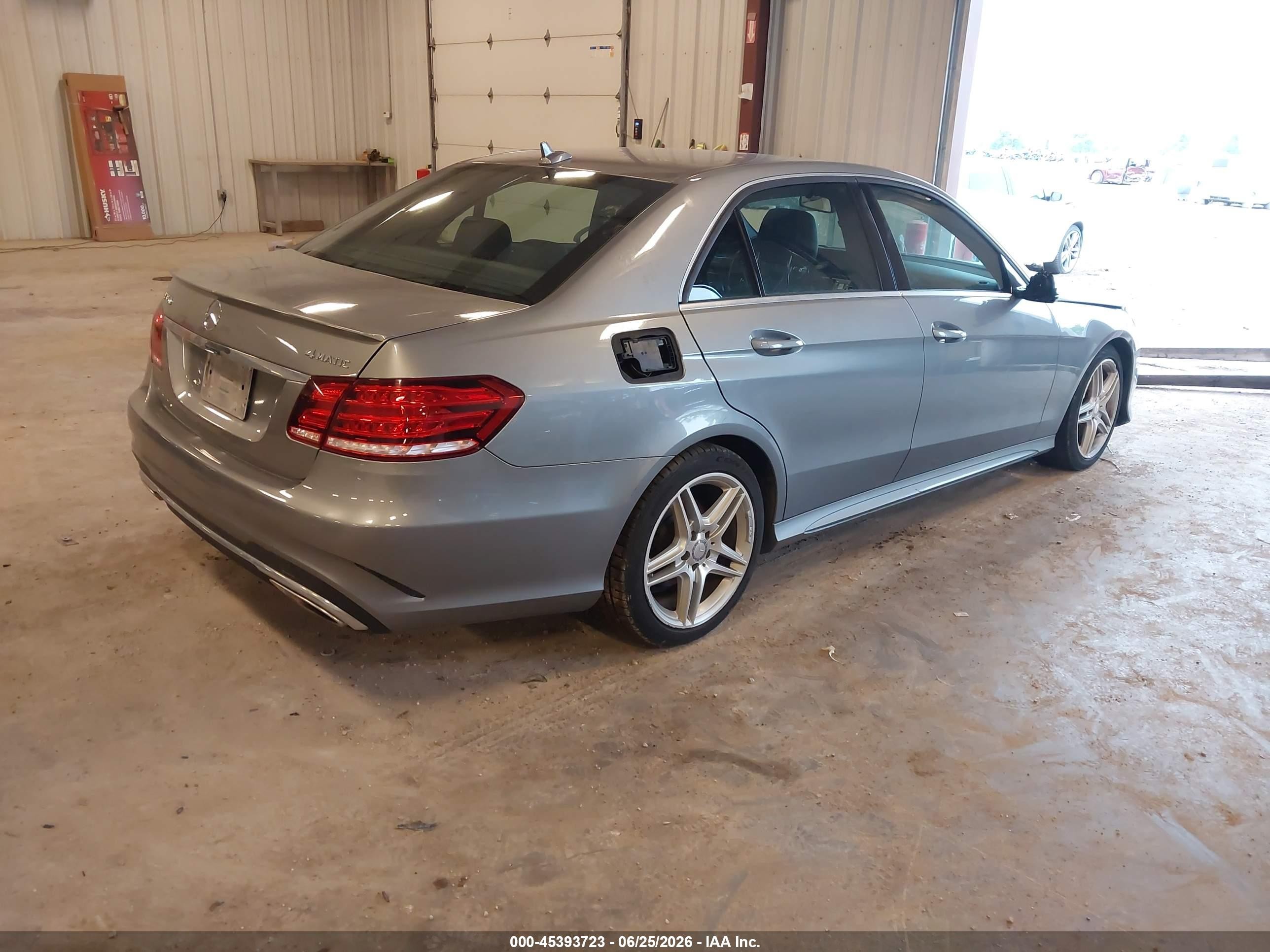 2014 Mercedes-benz E 350 4matic Серебряный vin: WDDHF8JB5EA982034