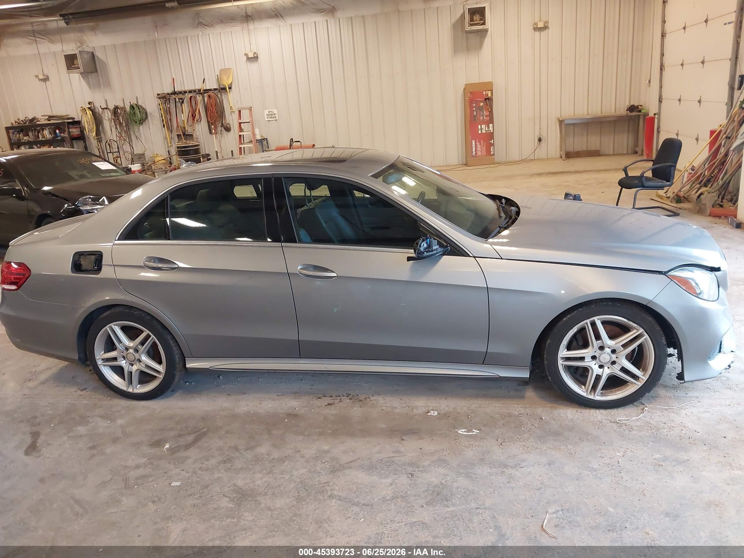 2014 Mercedes-benz E 350 4matic Серебряный vin: WDDHF8JB5EA982034