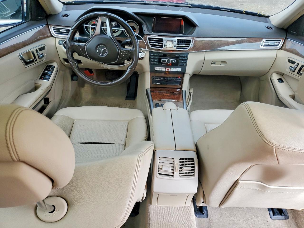 2014 Mercedes-benz E 350 4matic Blue vin: WDDHF8JB5EA992756