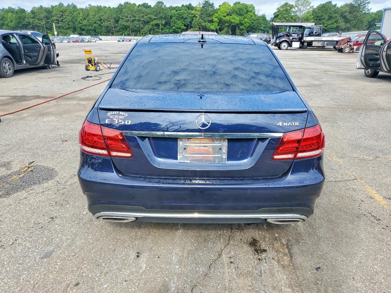 2014 Mercedes-benz E 350 4matic Blue vin: WDDHF8JB5EA992756