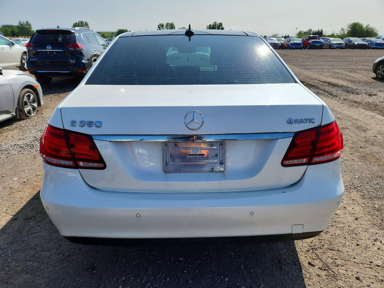 2014 Mercedes-benz E 350 4matic White vin: WDDHF8JB5EA993096