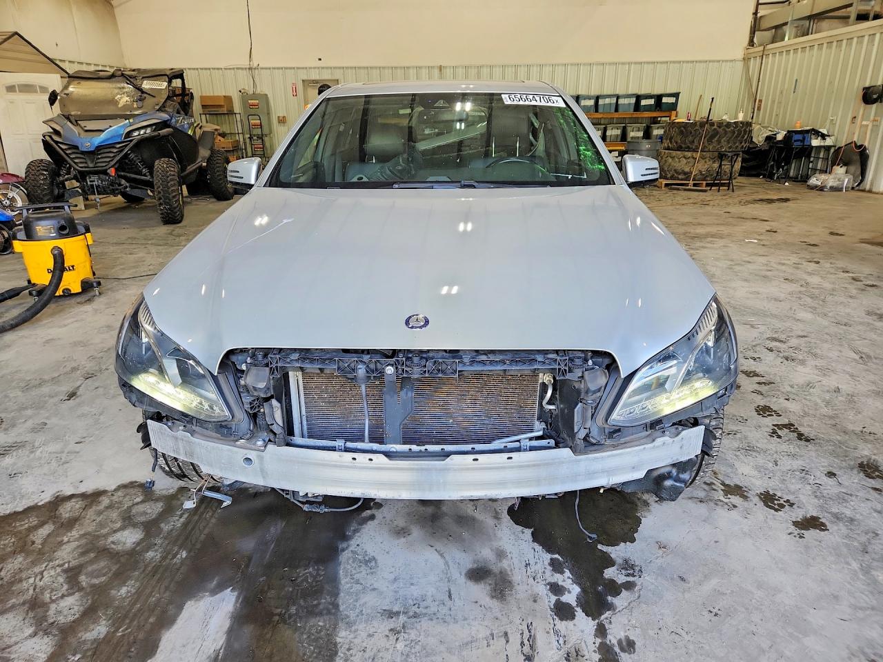 2014 Mercedes-benz E 350 4matic Silver vin: WDDHF8JB5EB021699