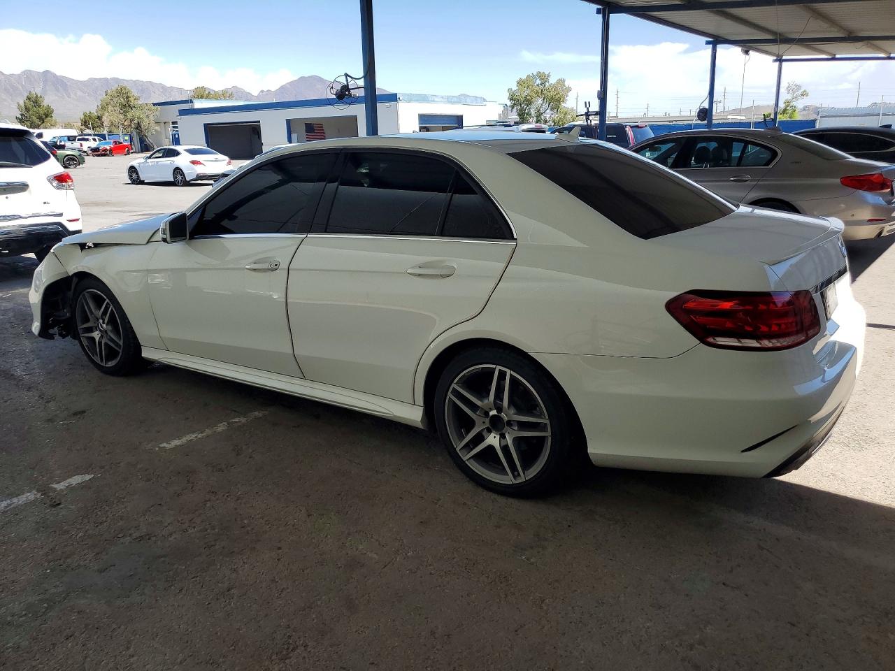 2014 Mercedes-benz E 350 4matic White vin: WDDHF8JB5EB053245