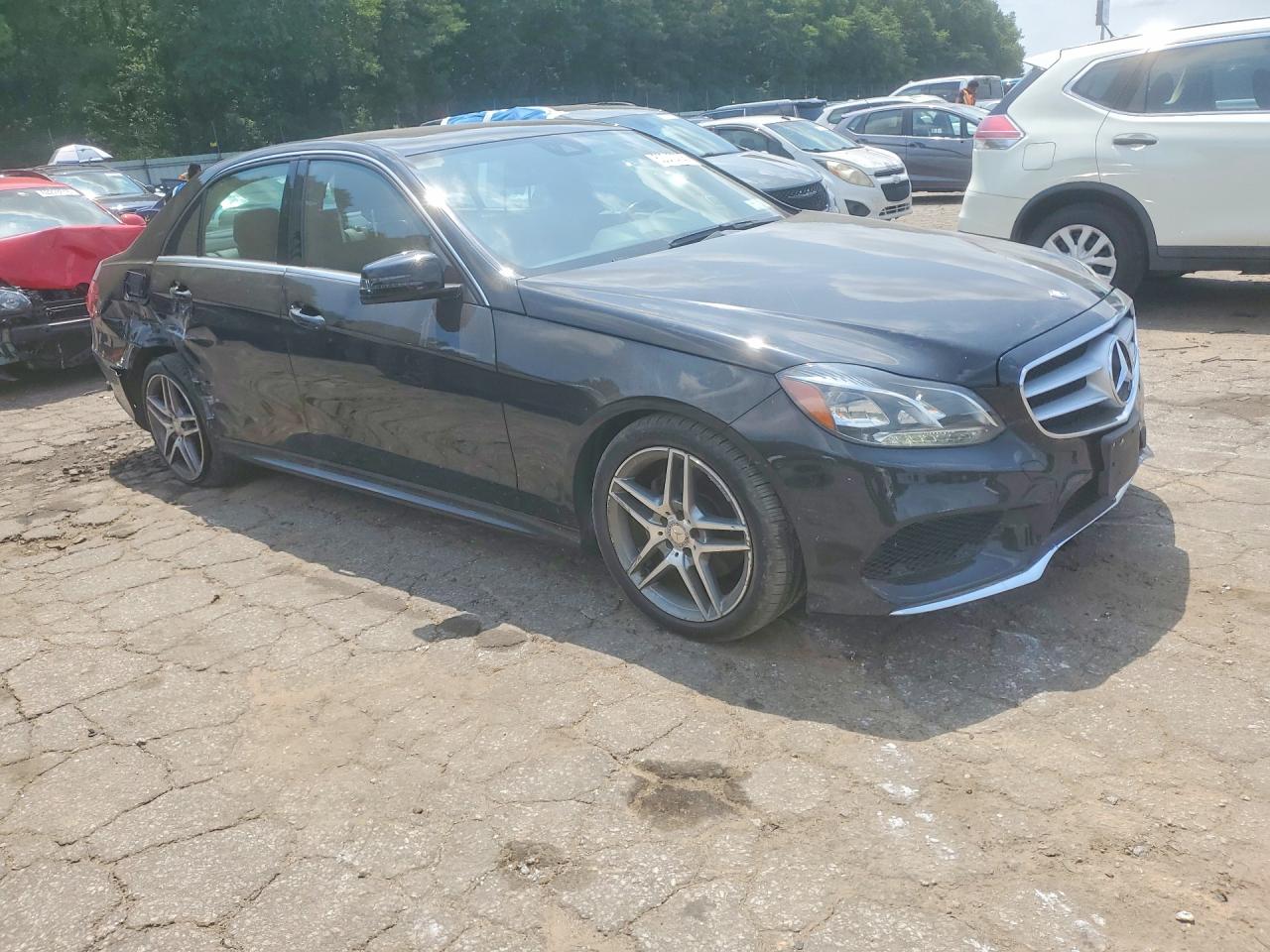2014 Mercedes-benz E 350 4matic Черный vin: WDDHF8JB5EB060454