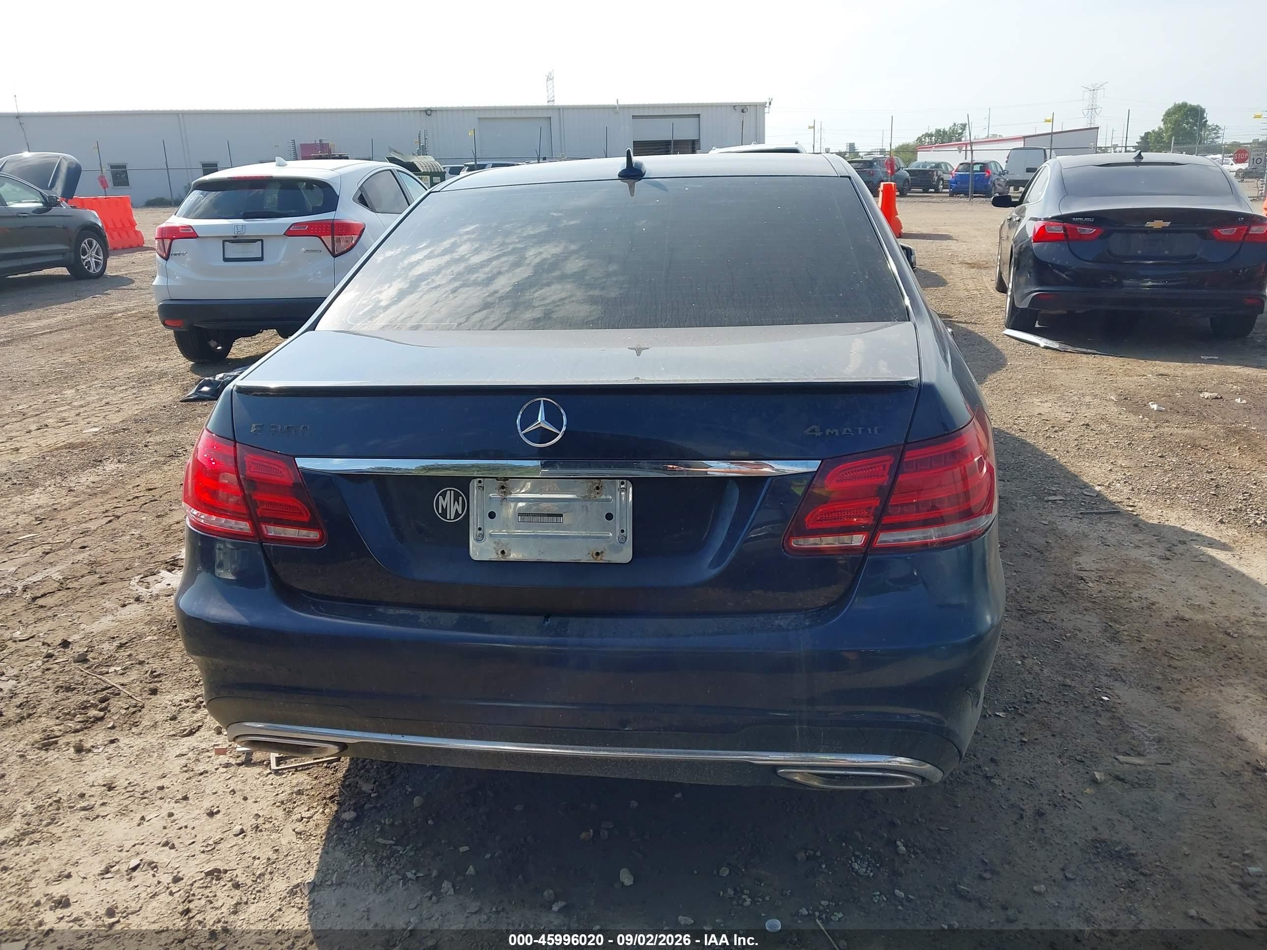 2015 Mercedes-benz E 350 4matic Blue vin: WDDHF8JB5FB092676