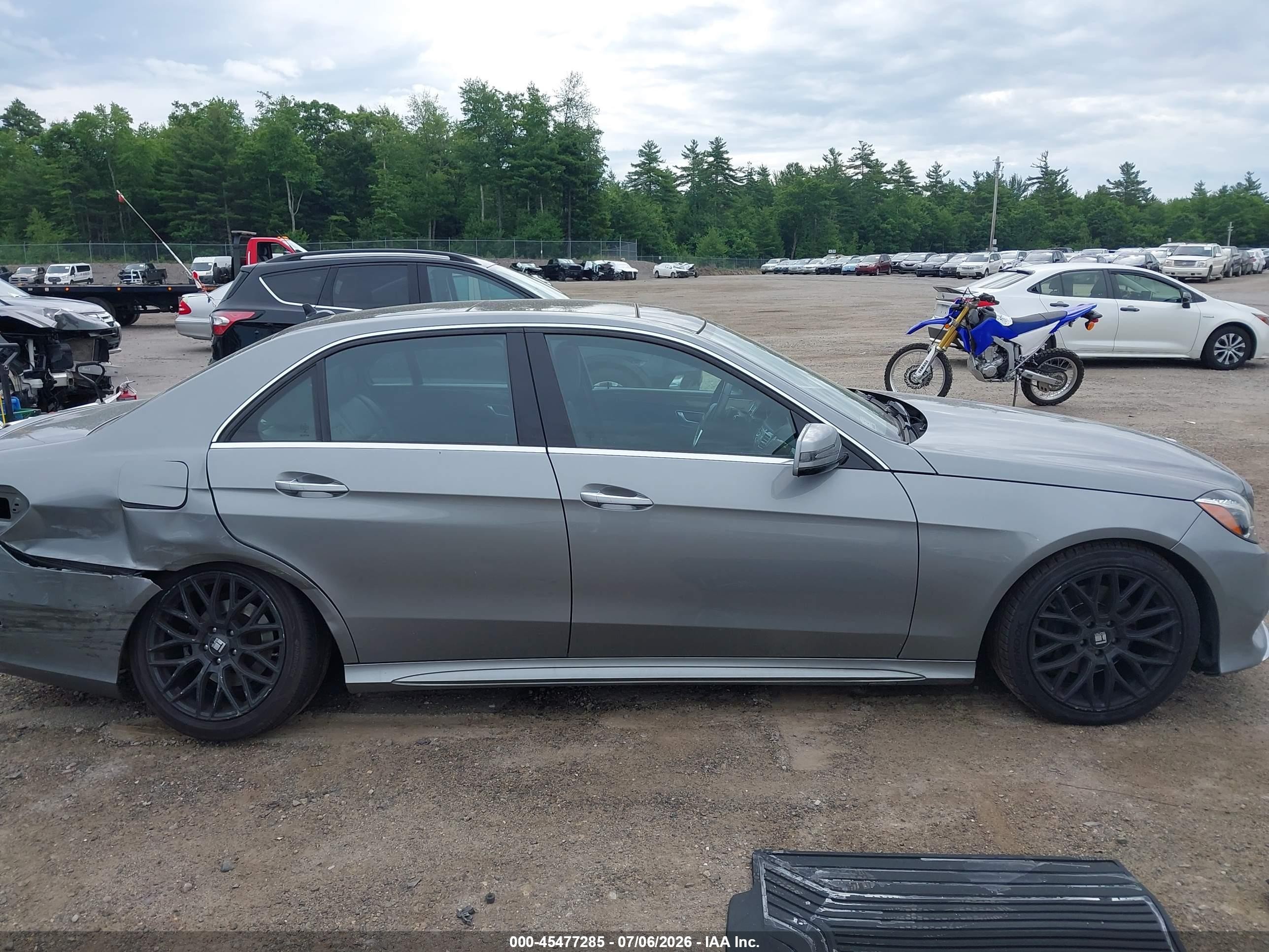 2015 Mercedes-benz E 350 4matic Серебряный vin: WDDHF8JB5FB103708