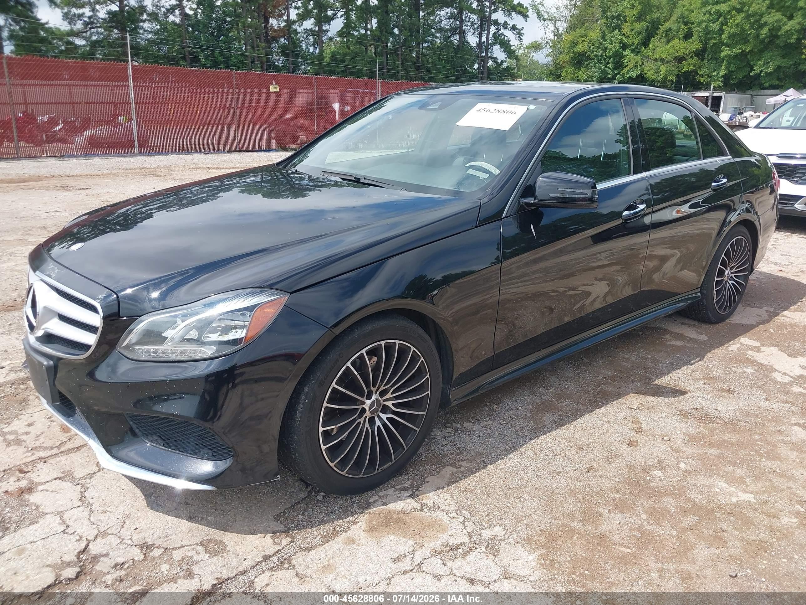 2015 Mercedes-benz E 350 4matic Черный vin: WDDHF8JB5FB104390
