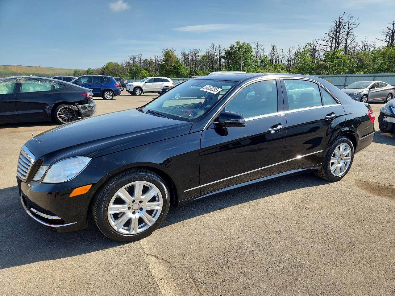 2013 Mercedes-benz E 350 4matic Black vin: WDDHF8JB6DA764814