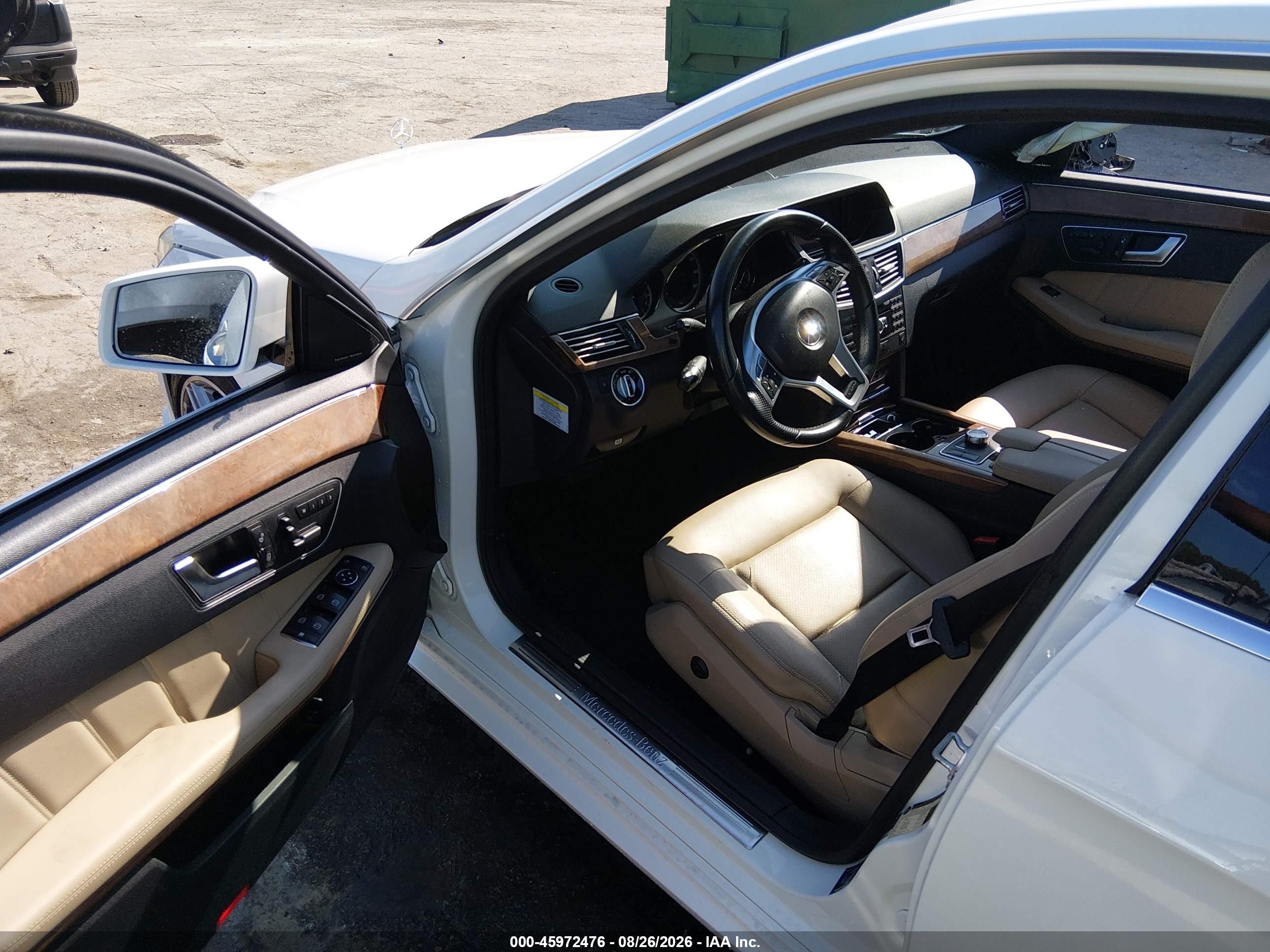2013 Mercedes-benz E 350 4matic White vin: WDDHF8JB6DA768944