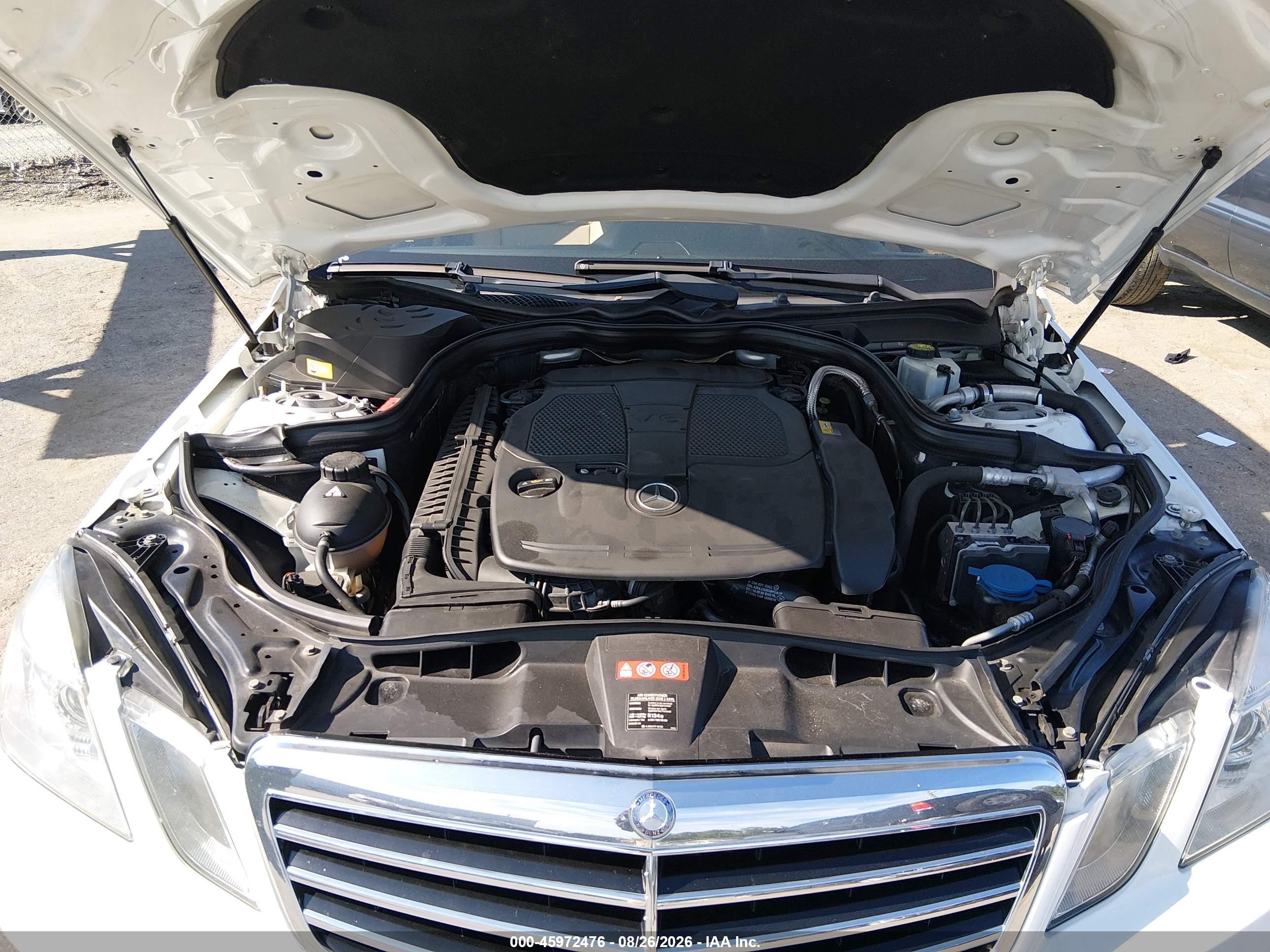 2013 Mercedes-benz E 350 4matic White vin: WDDHF8JB6DA768944