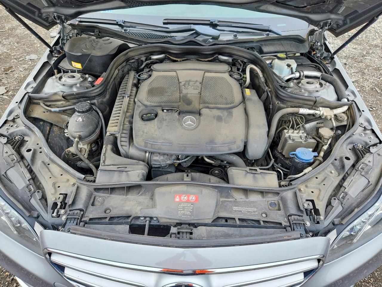 2014 Mercedes-benz E 350 4matic Gray vin: WDDHF8JB6EA796633