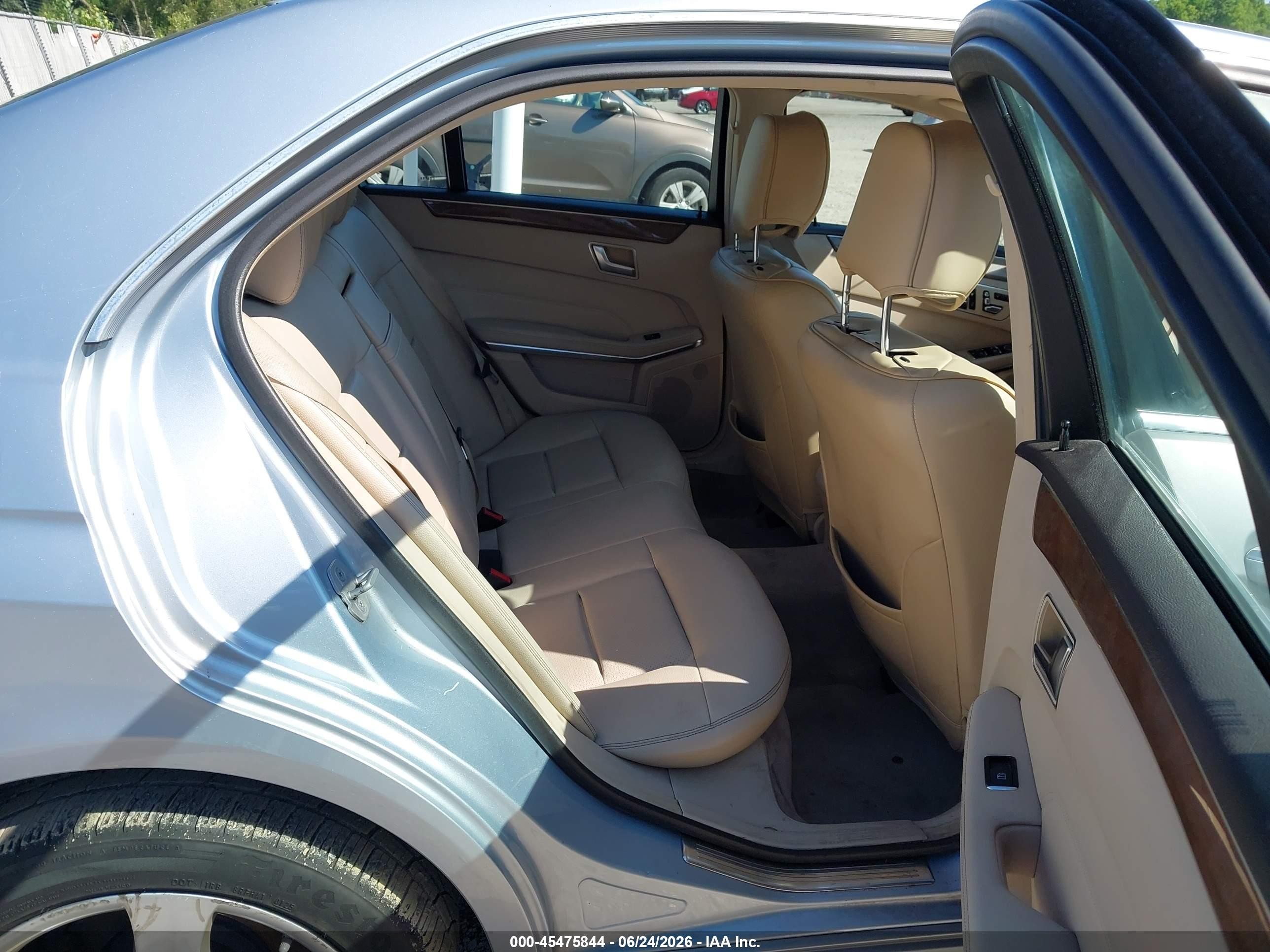 2014 Mercedes-benz E 350 4matic Silver vin: WDDHF8JB6EA811406