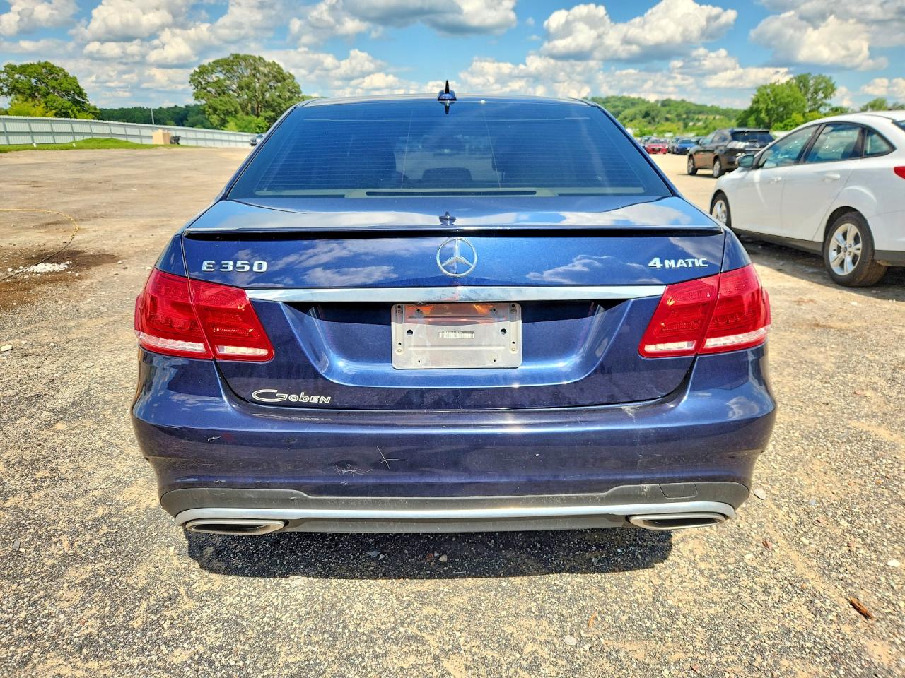 2014 Mercedes-benz E 350 4matic Blue vin: WDDHF8JB6EA820364