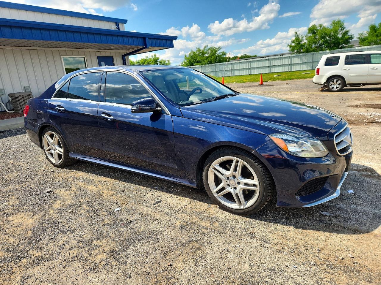 2014 Mercedes-benz E 350 4matic Blue vin: WDDHF8JB6EA820364