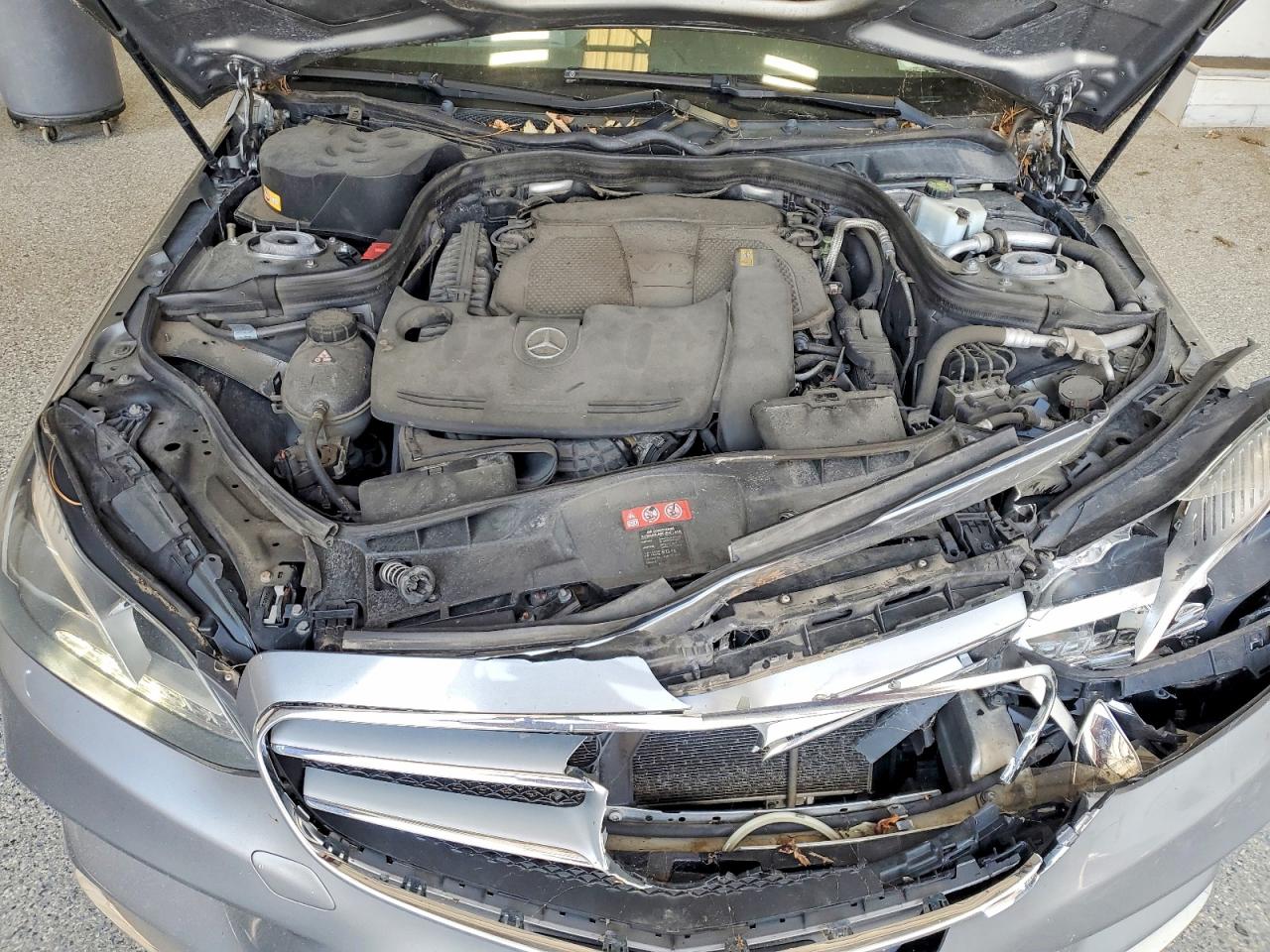 2014 Mercedes-benz E 350 4matic Серый vin: WDDHF8JB6EA842672