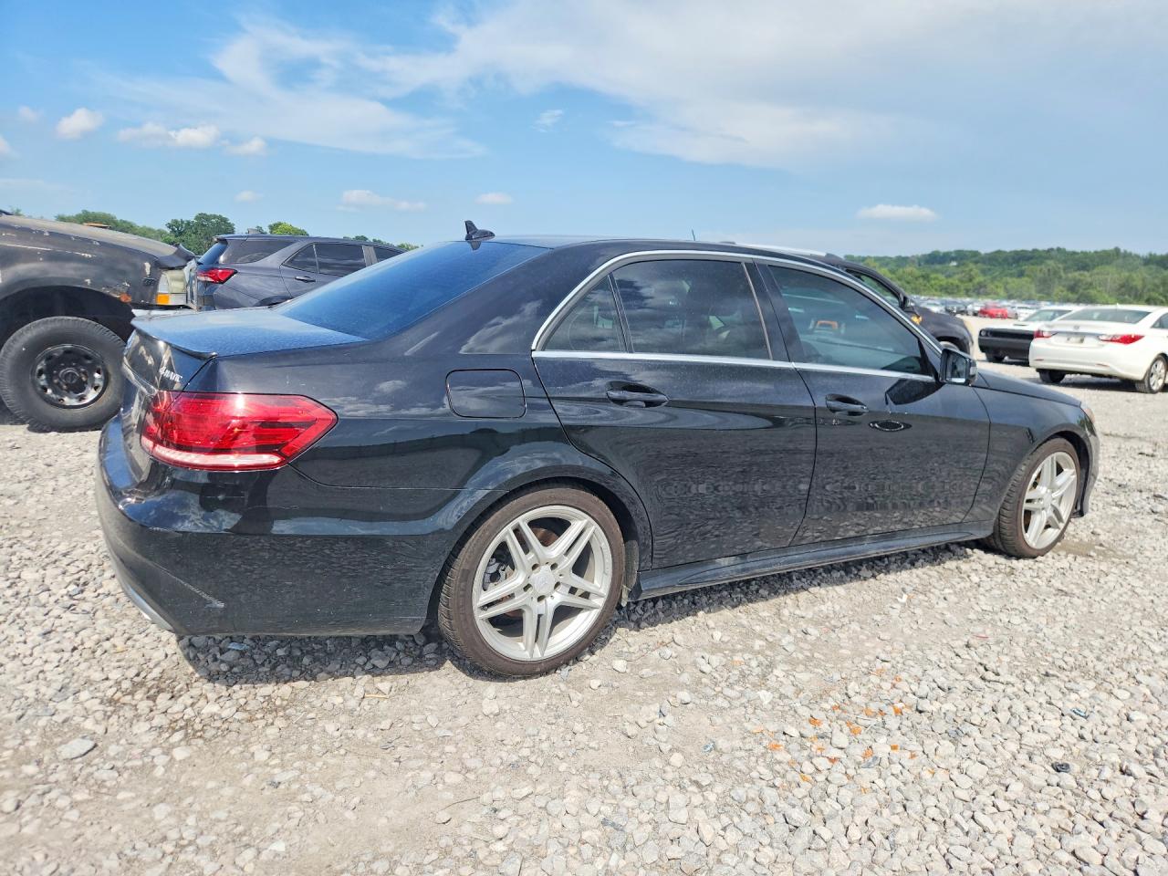 2014 Mercedes-benz E 350 4matic Black vin: WDDHF8JB6EA853137