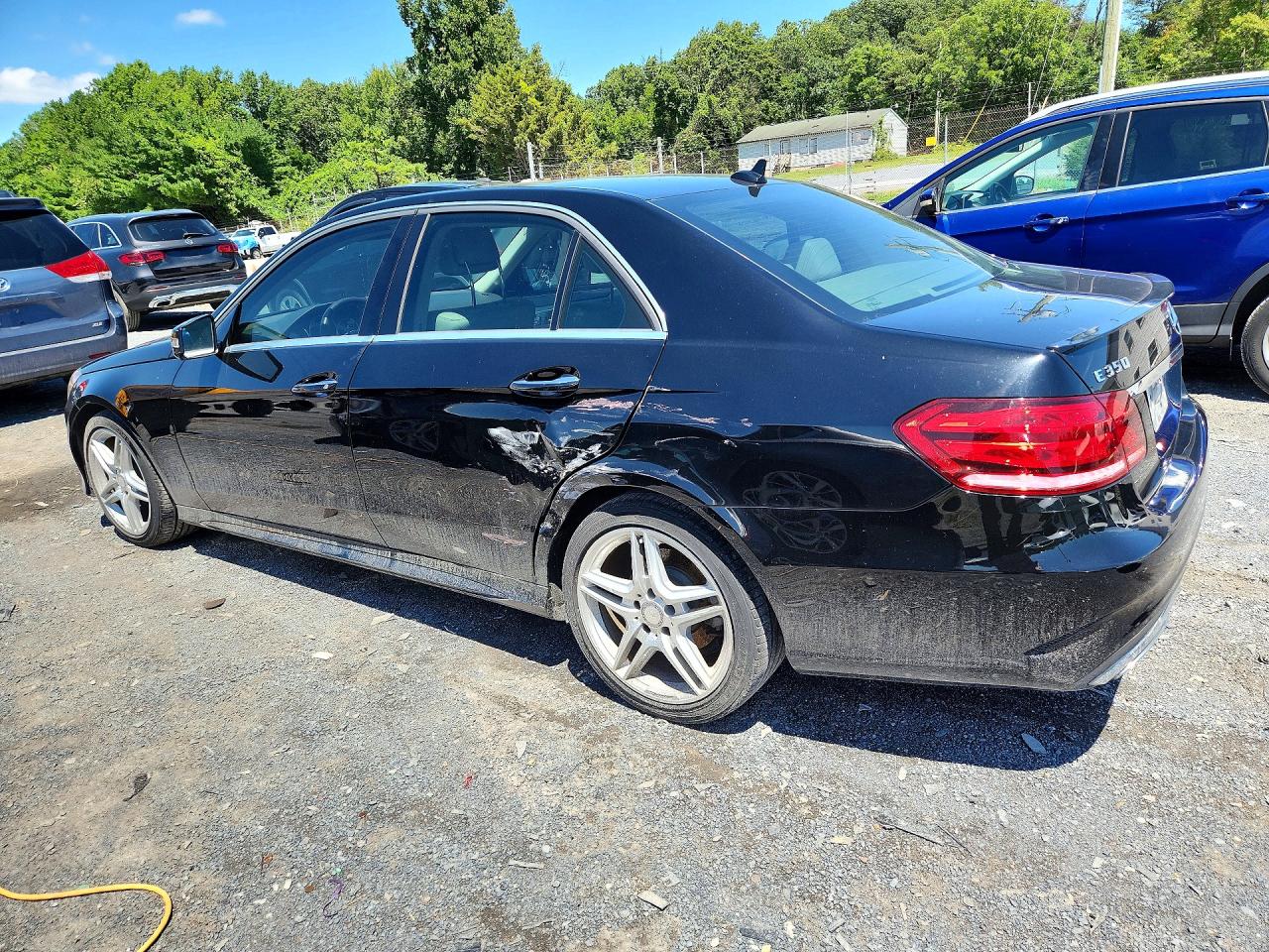 2014 Mercedes-benz E 350 4matic Black vin: WDDHF8JB6EA854563