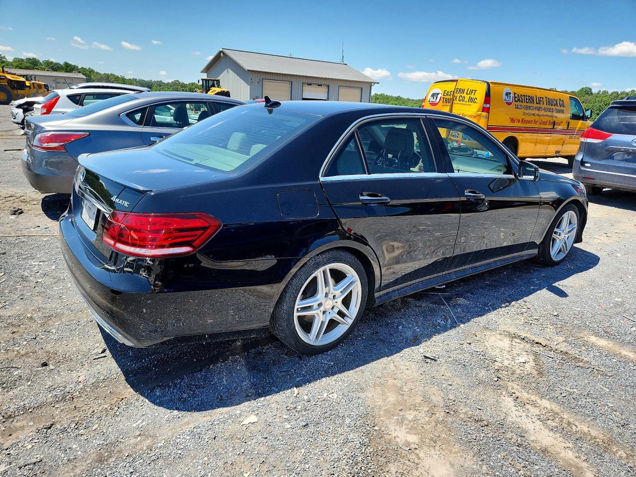 2014 Mercedes-benz E 350 4matic Black vin: WDDHF8JB6EA854563
