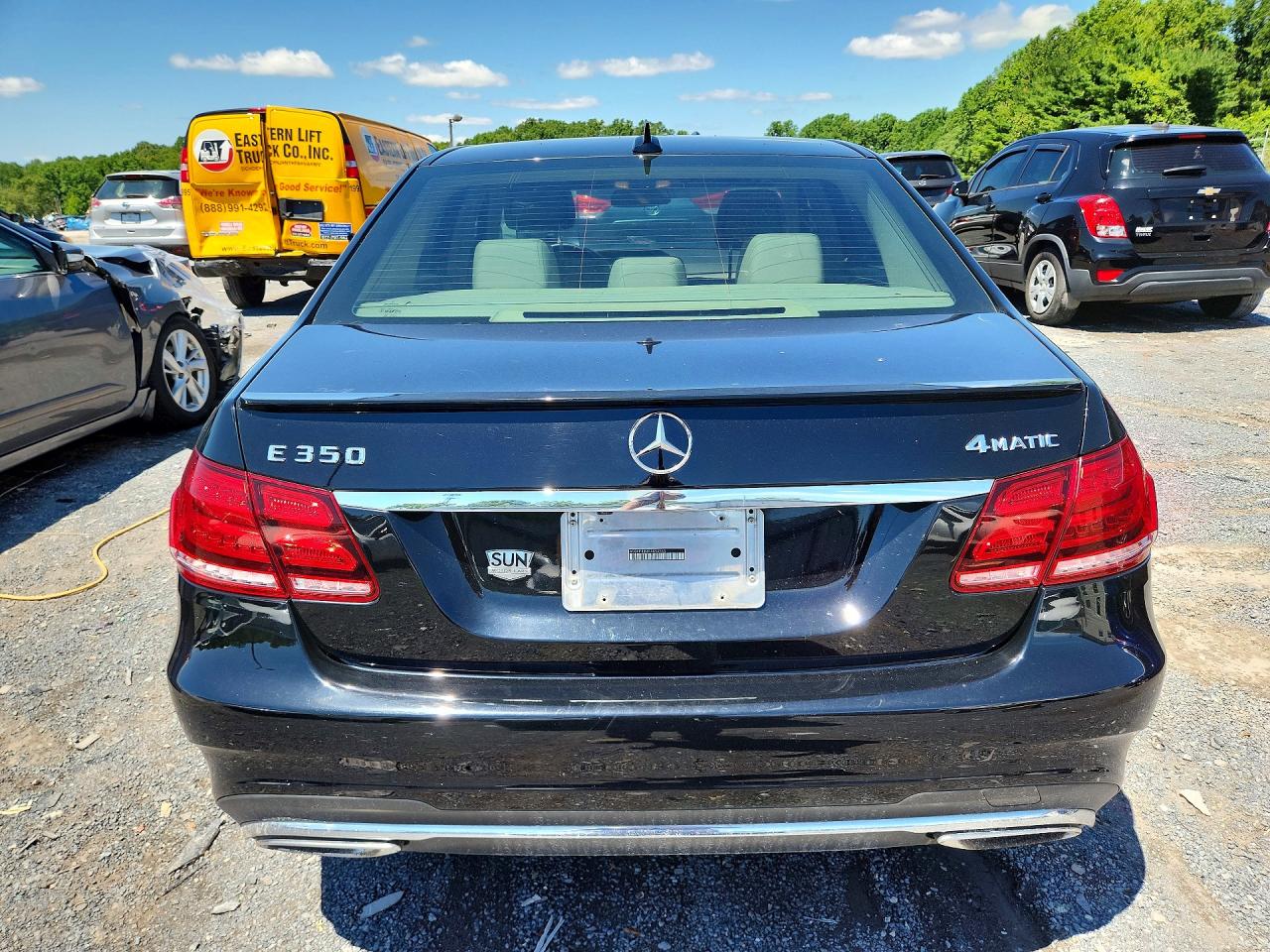 2014 Mercedes-benz E 350 4matic Black vin: WDDHF8JB6EA854563