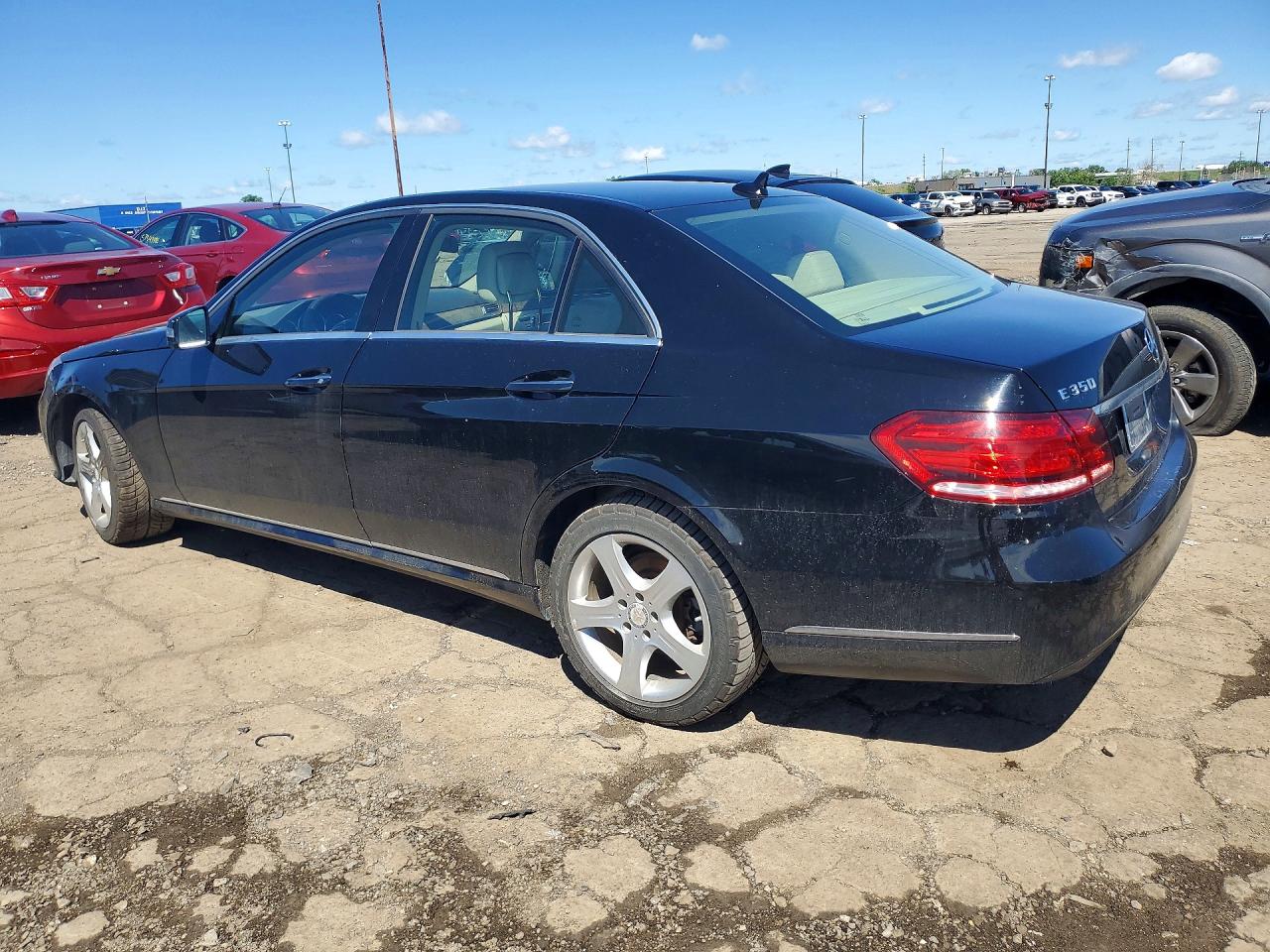 2014 Mercedes-benz E 350 4matic Black vin: WDDHF8JB6EA864400