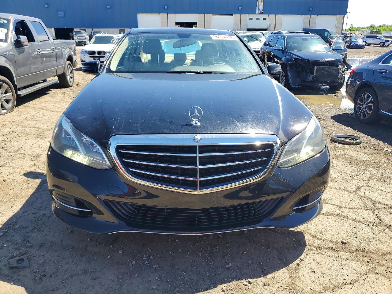 2014 Mercedes-benz E 350 4matic Black vin: WDDHF8JB6EA864400