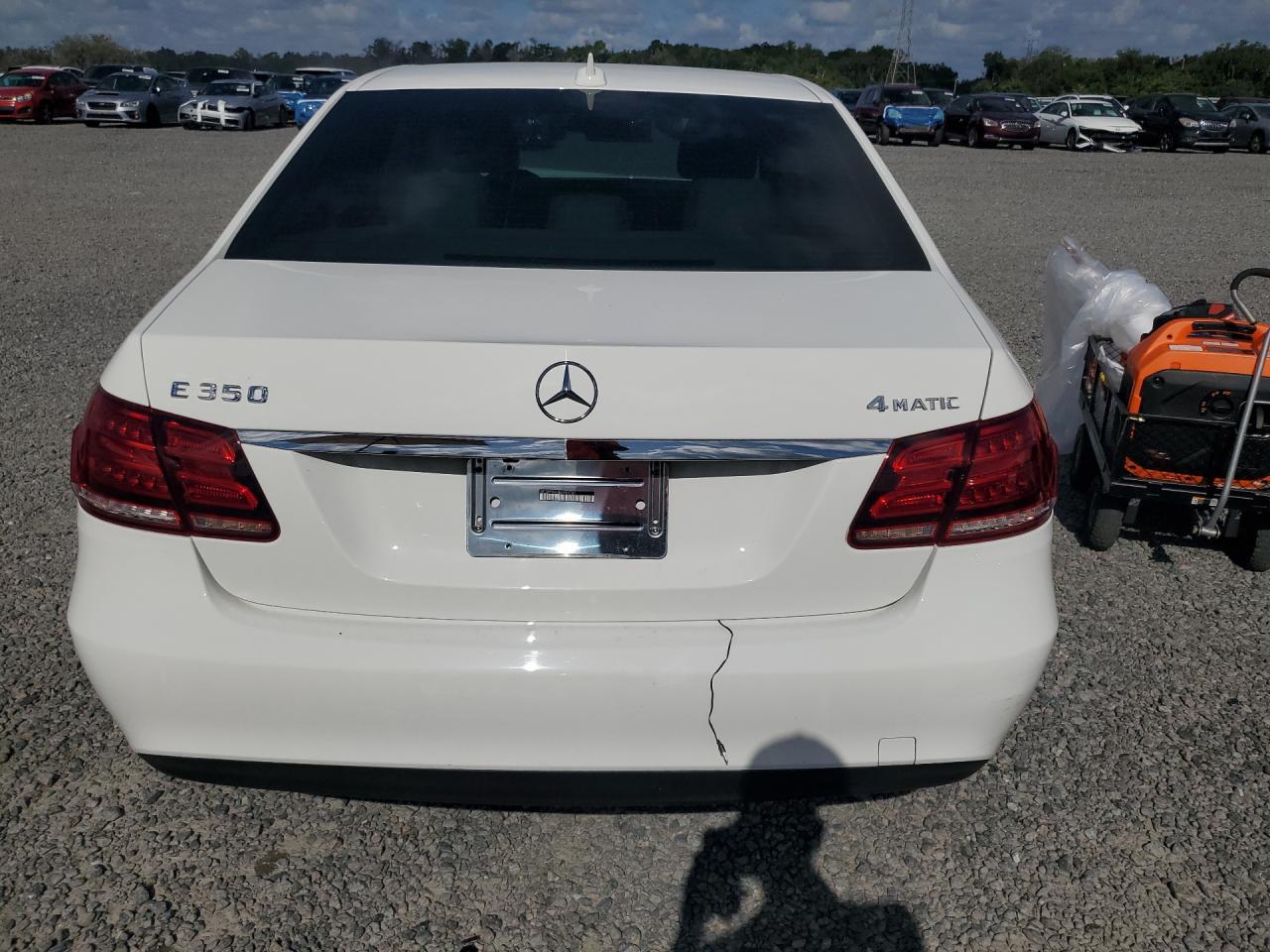 2014 Mercedes-benz E 350 4matic White vin: WDDHF8JB6EA885747