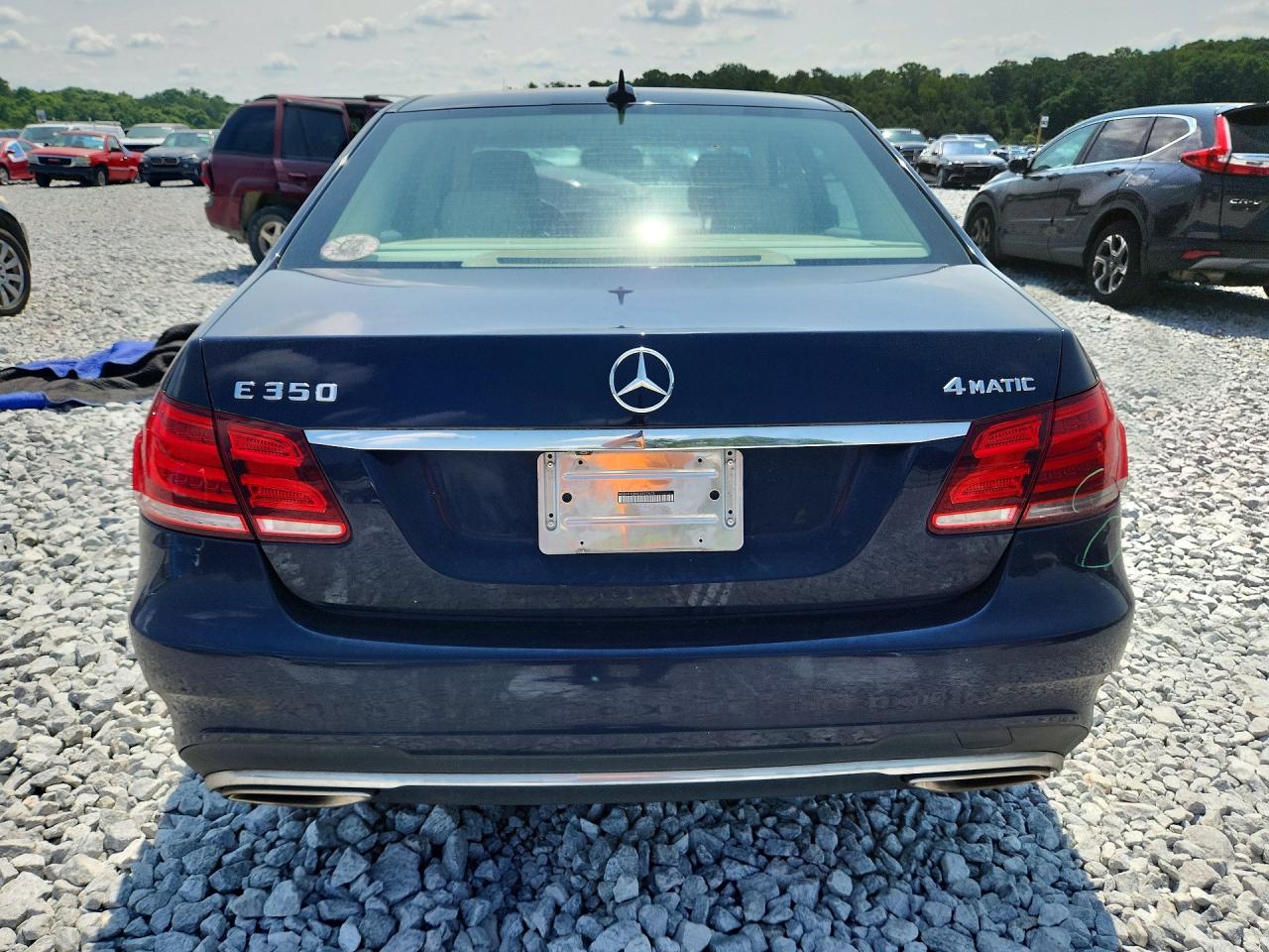 2014 Mercedes-benz E 350 4matic Blue vin: WDDHF8JB6EA927673