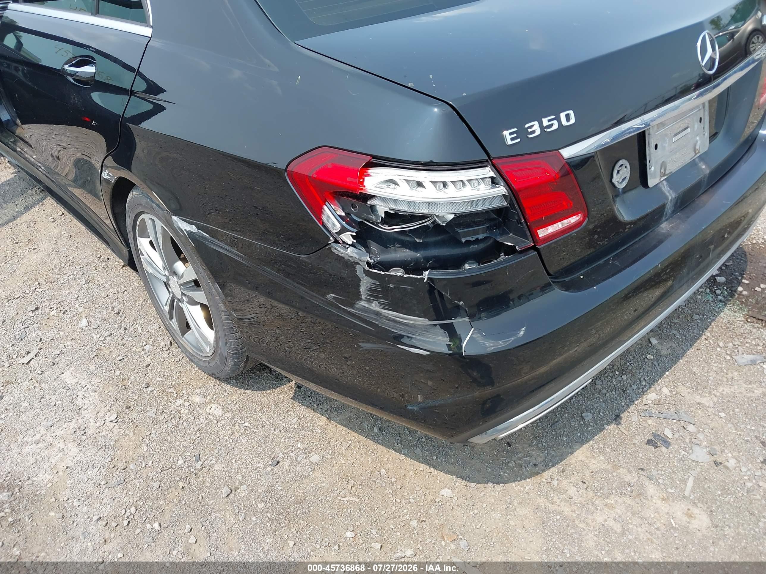2014 Mercedes-benz E 350 4matic Черный vin: WDDHF8JB6EA960625