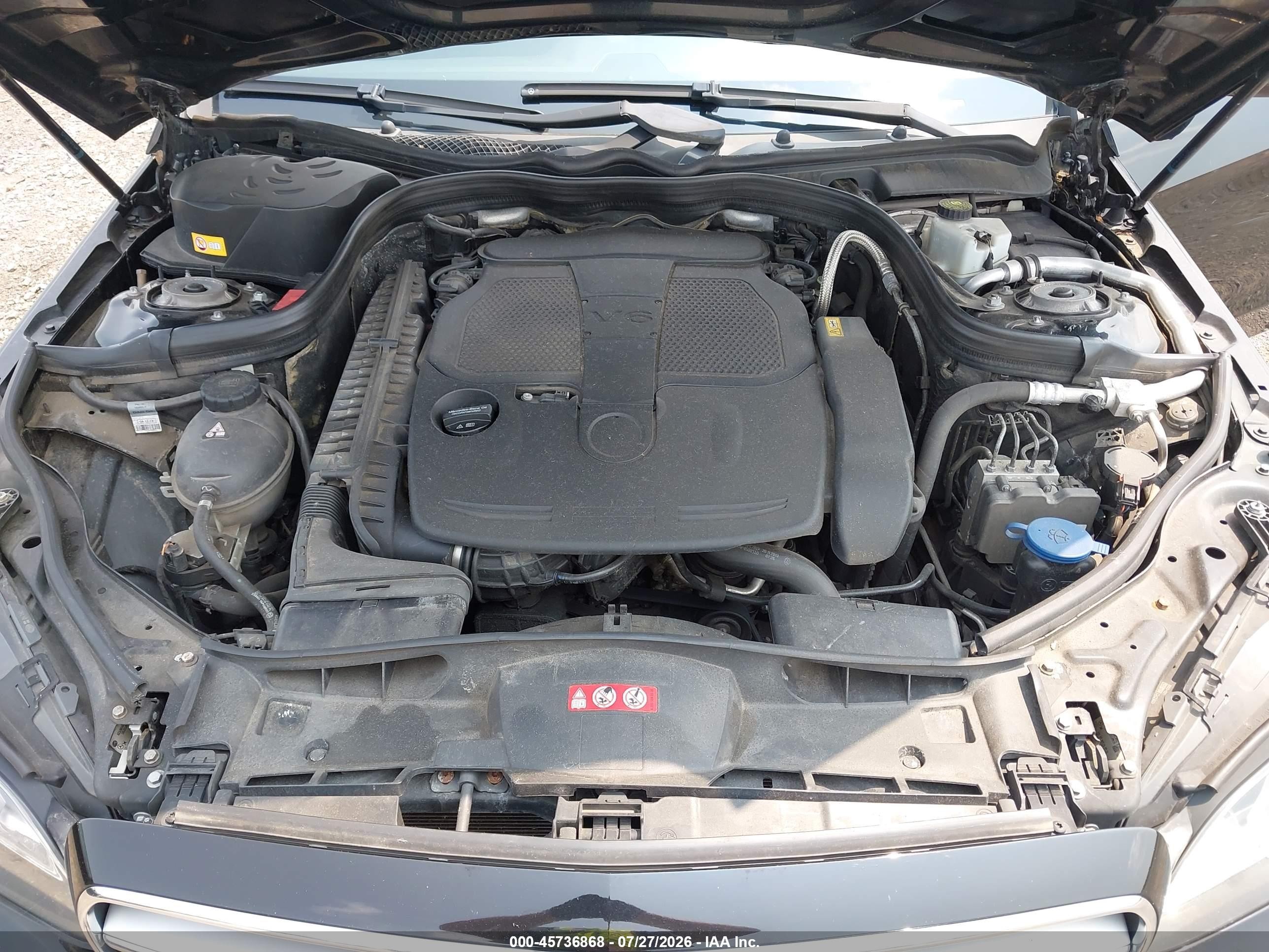 2014 Mercedes-benz E 350 4matic Черный vin: WDDHF8JB6EA960625