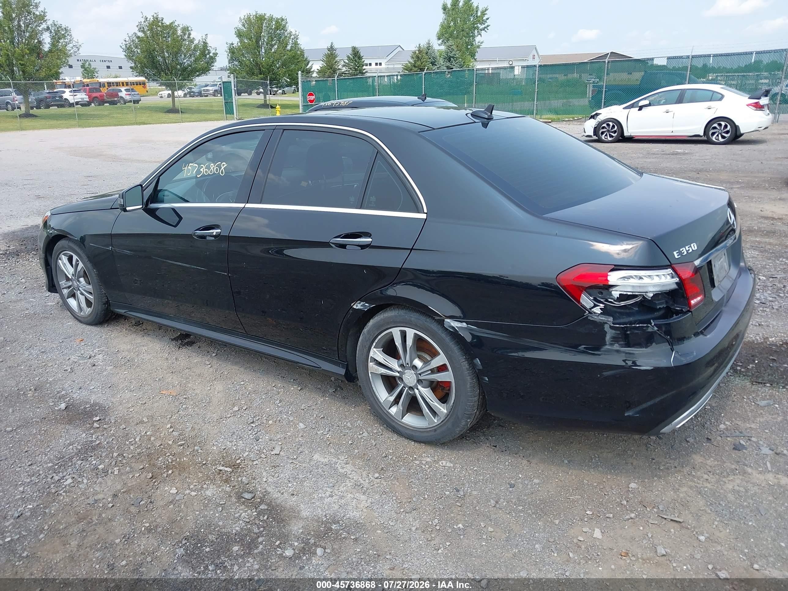2014 Mercedes-benz E 350 4matic Черный vin: WDDHF8JB6EA960625