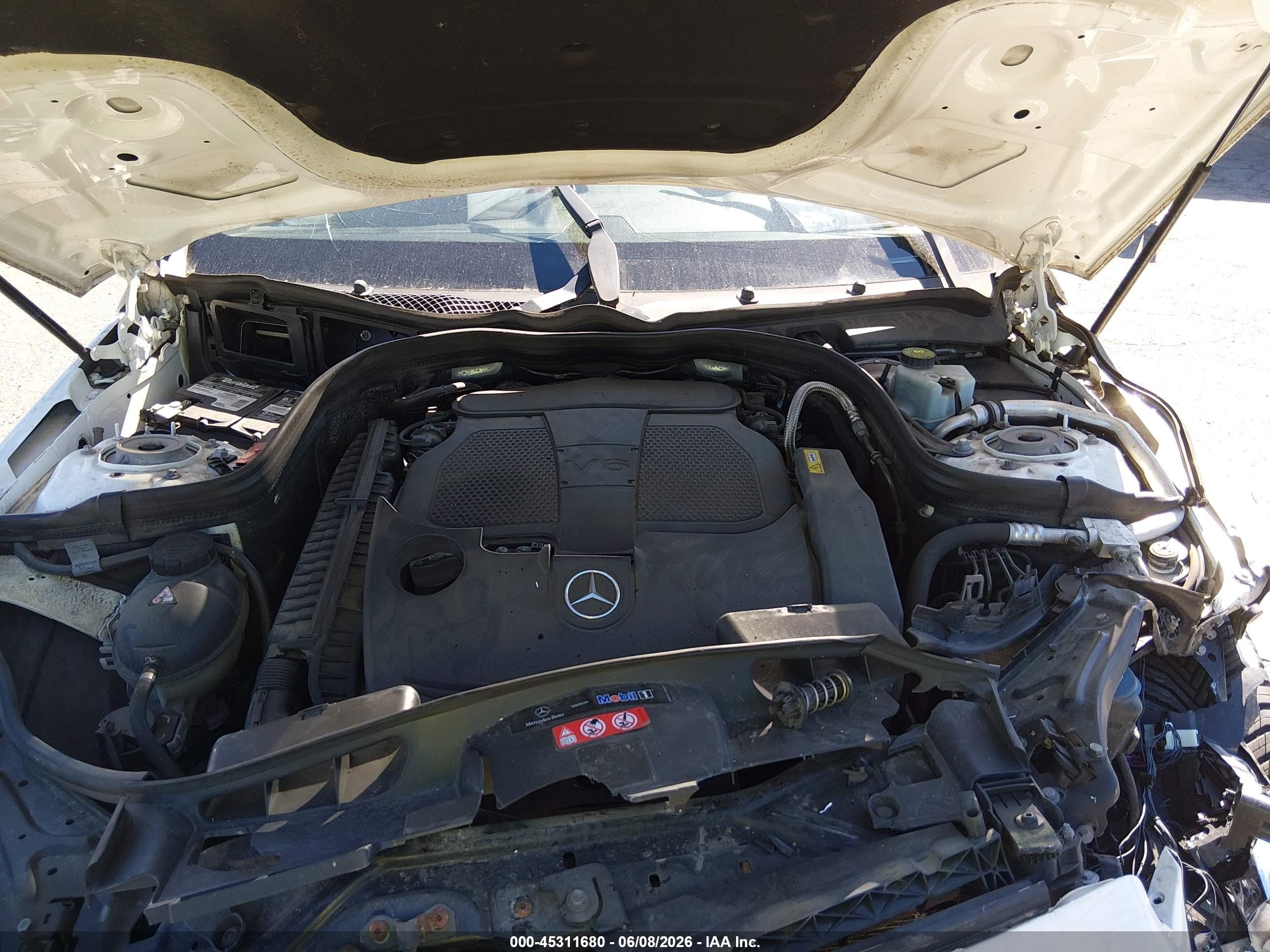 2014 Mercedes-benz E 350 4matic Белый vin: WDDHF8JB6EA991311