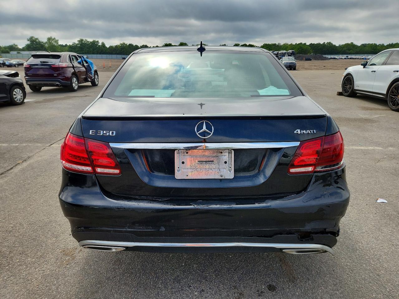 2014 Mercedes-benz E 350 4matic Black vin: WDDHF8JB6EB024207